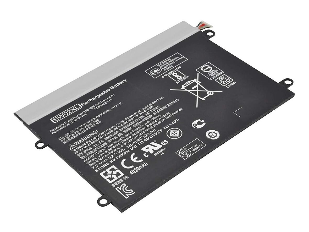 Hp x2 210 G2 Notebook Batarya Laptop Pil