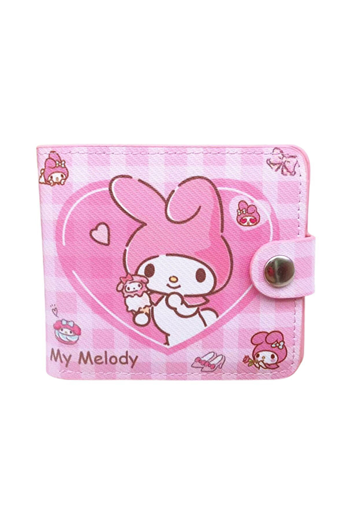 Sanrio My melody Pembe Şirin Kız Çocuk Pembe Cüzdan
