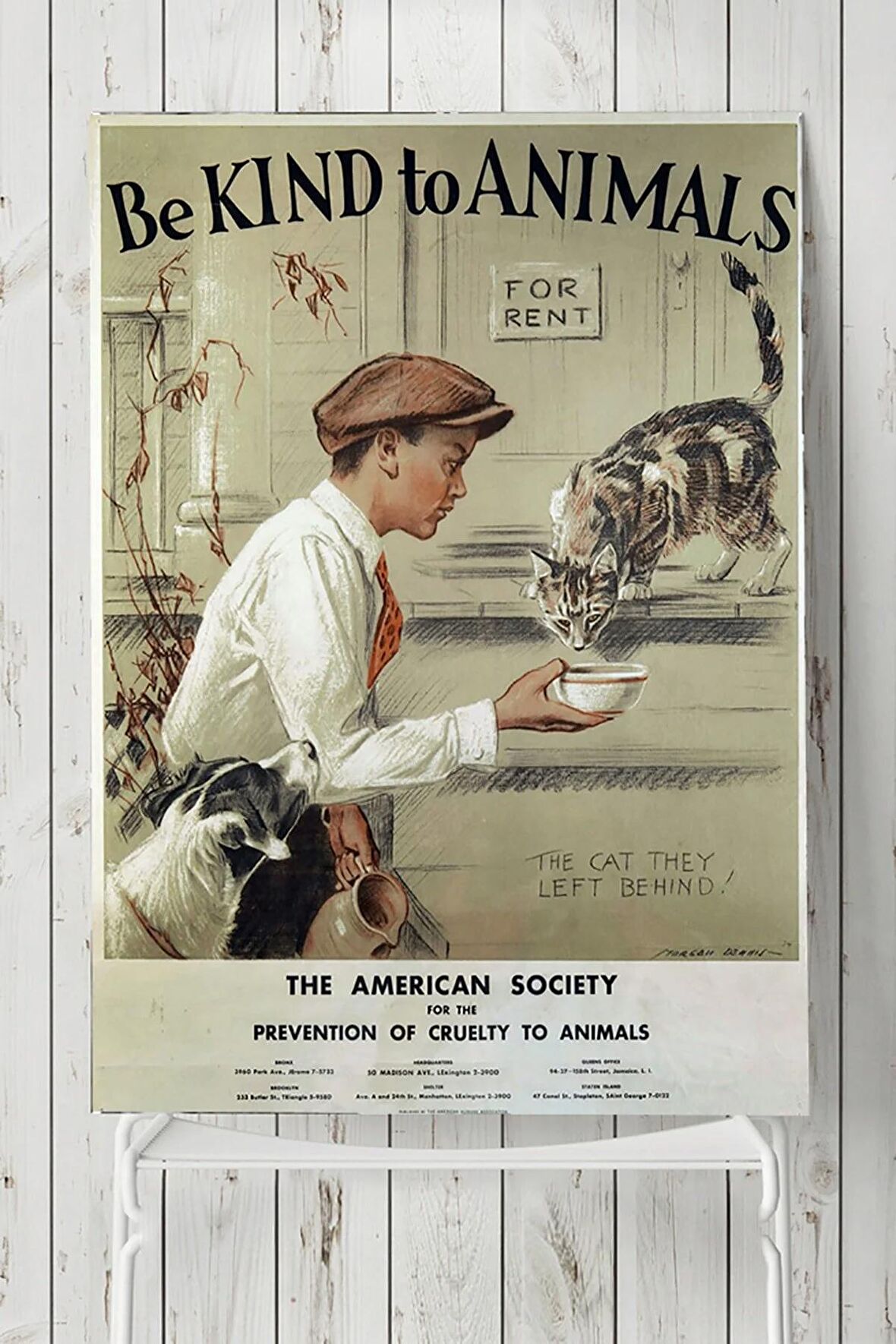 Animals Vintage Poster