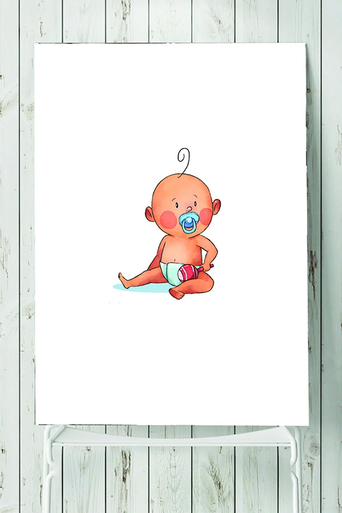 Küçük Bebek Çocuk Odası Poster 2