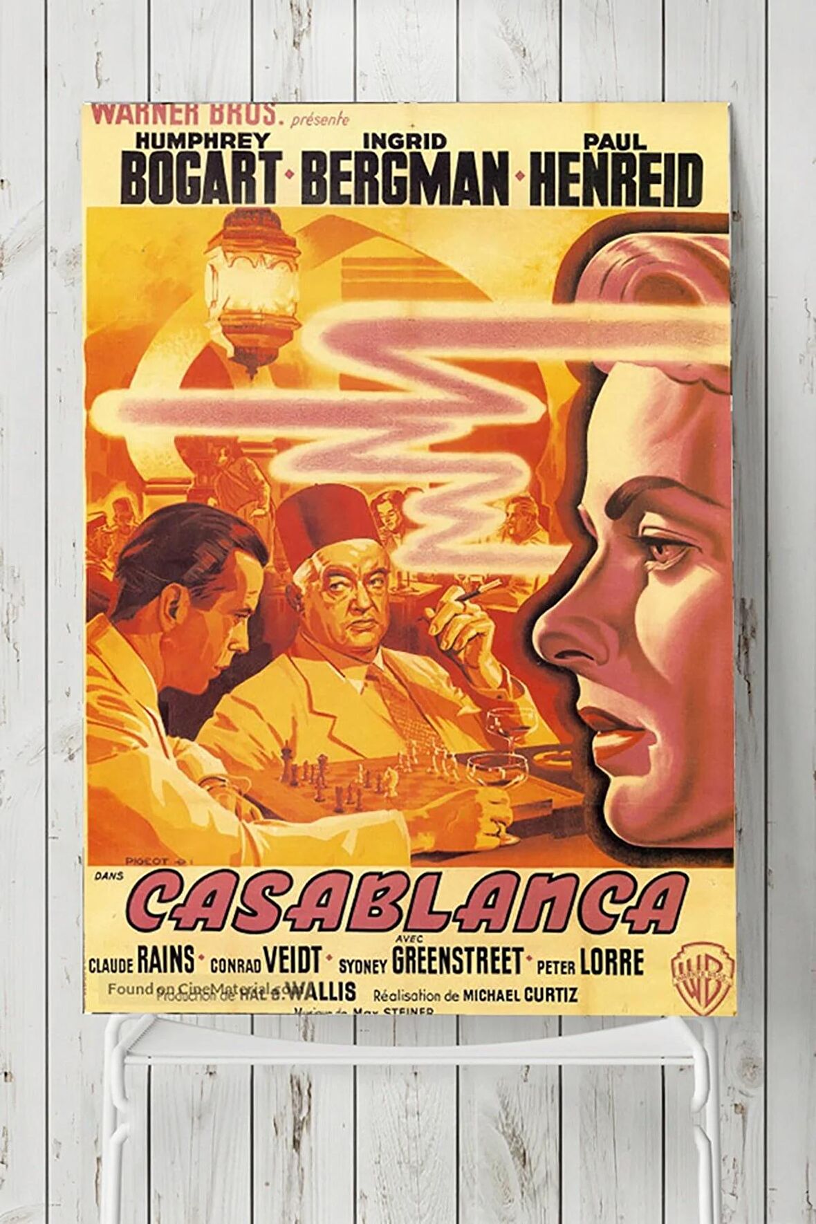 Casablanca-kazablanka Film Afişi Poster 6 