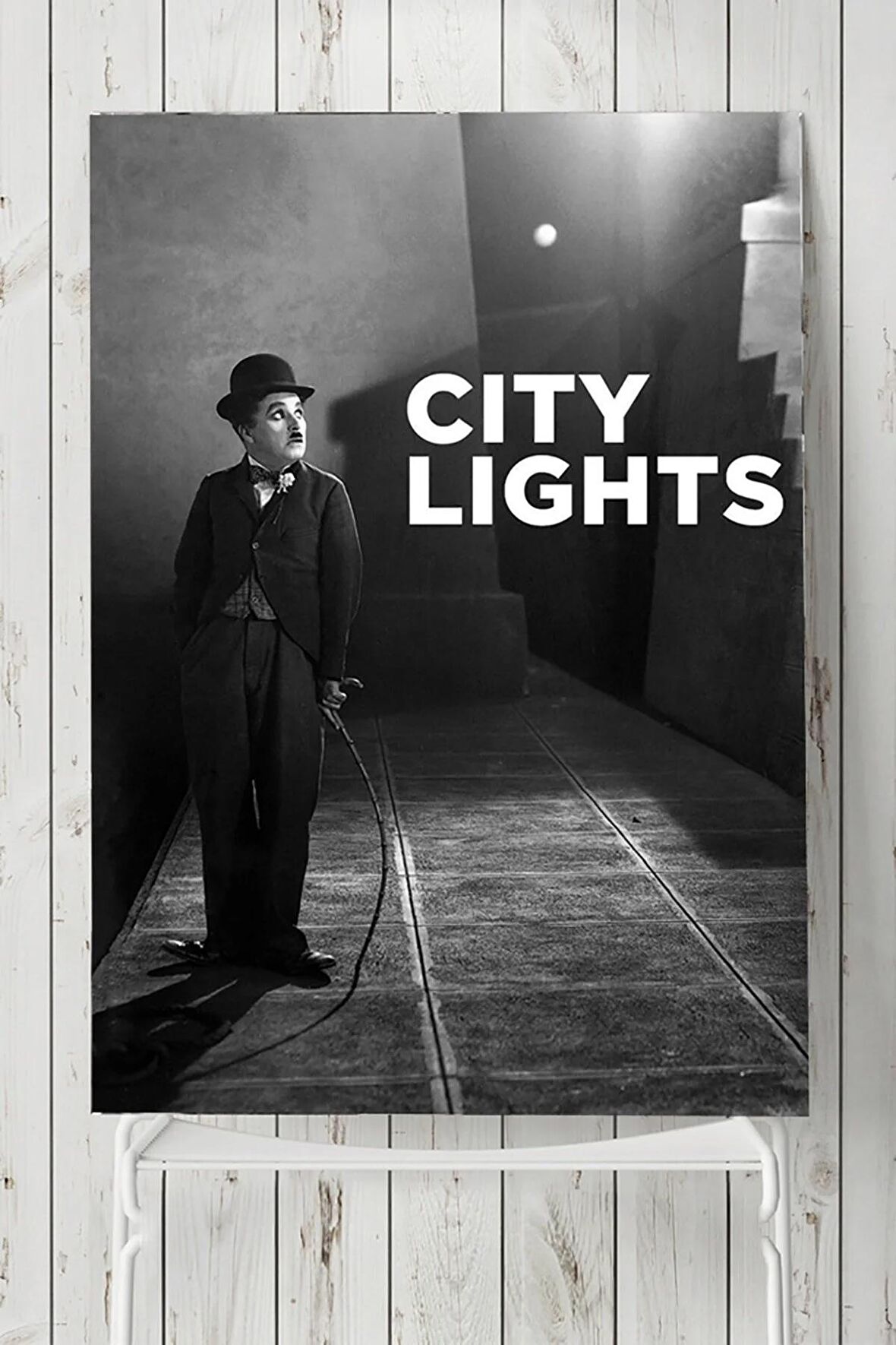 City Lights-şehir Işıkları Charlie Chaplin Film Afişi Poster 2 