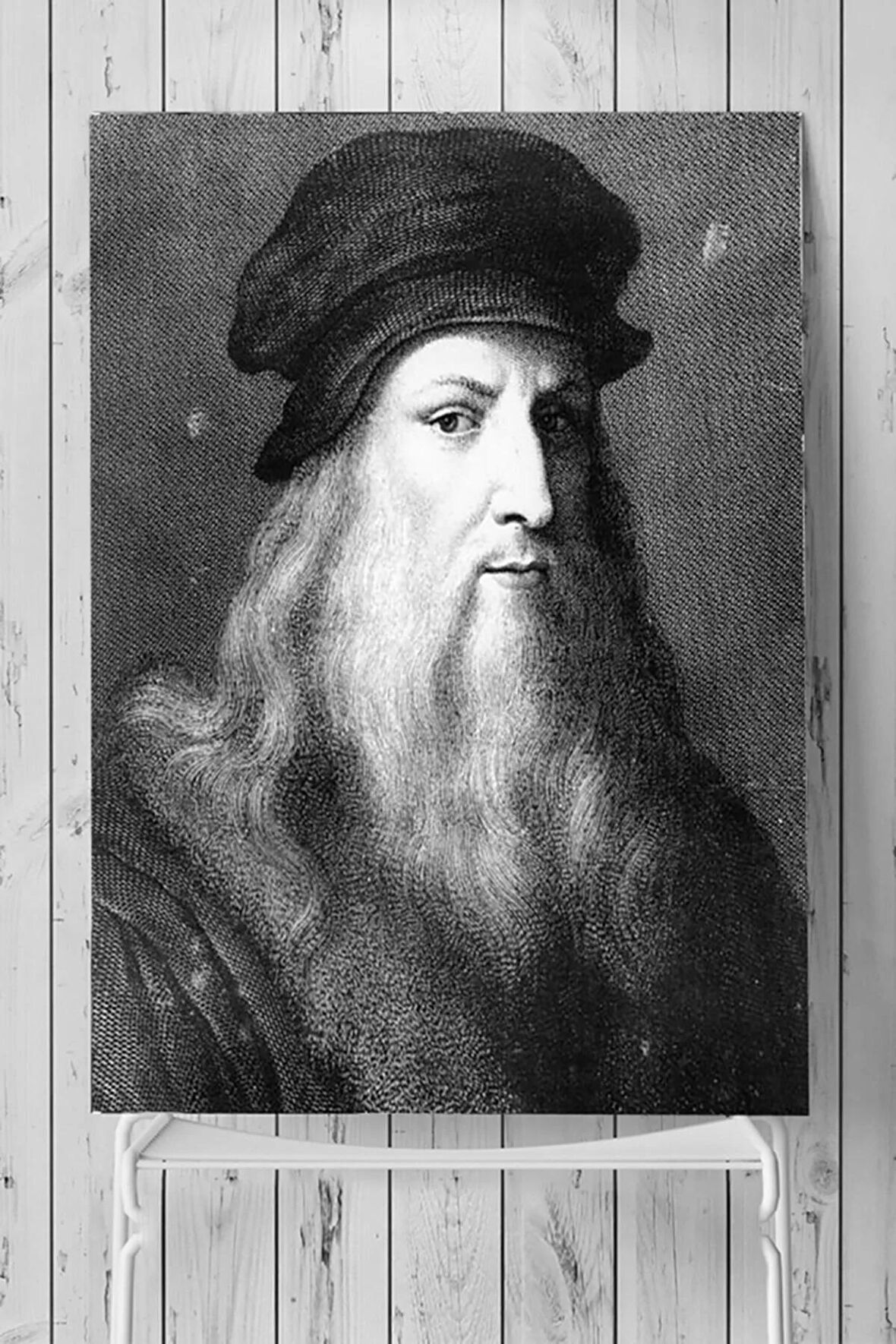 Leonardo Da Vinci Bilimsel Poster 