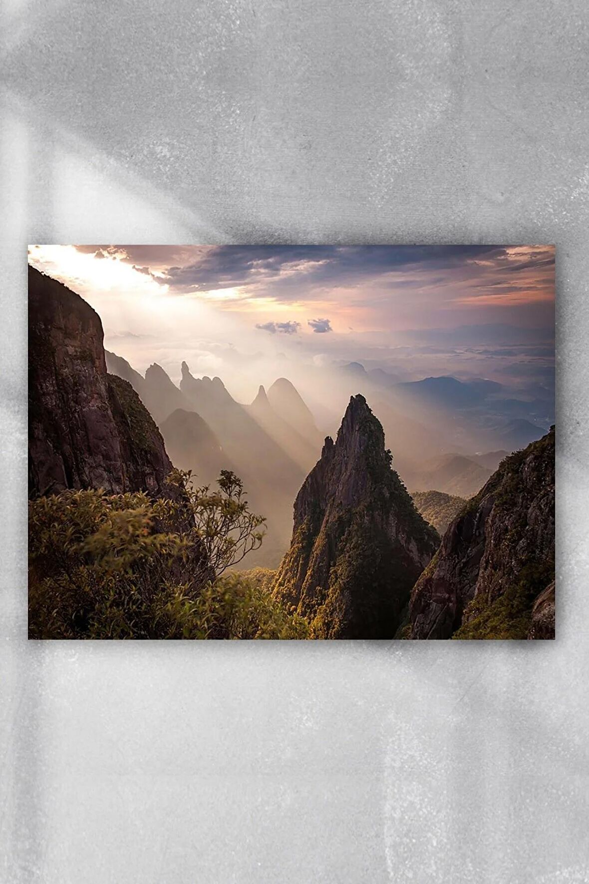 Dağ Doğa Manzara Poster 2 