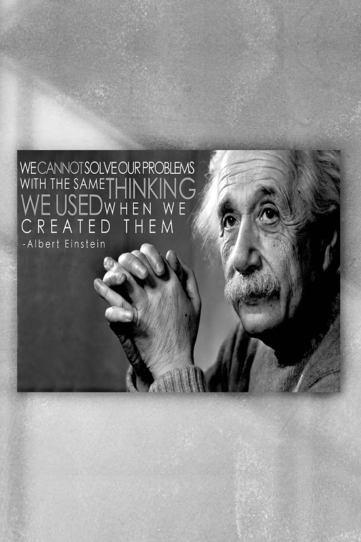 Einstein Bilimsel Poster 3