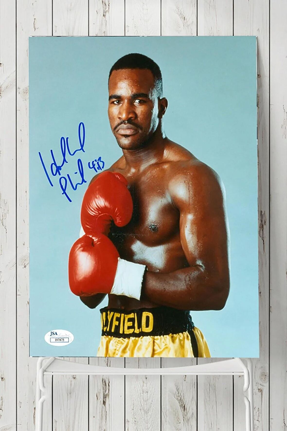 Evander Holyfield Dövüş Posteri 