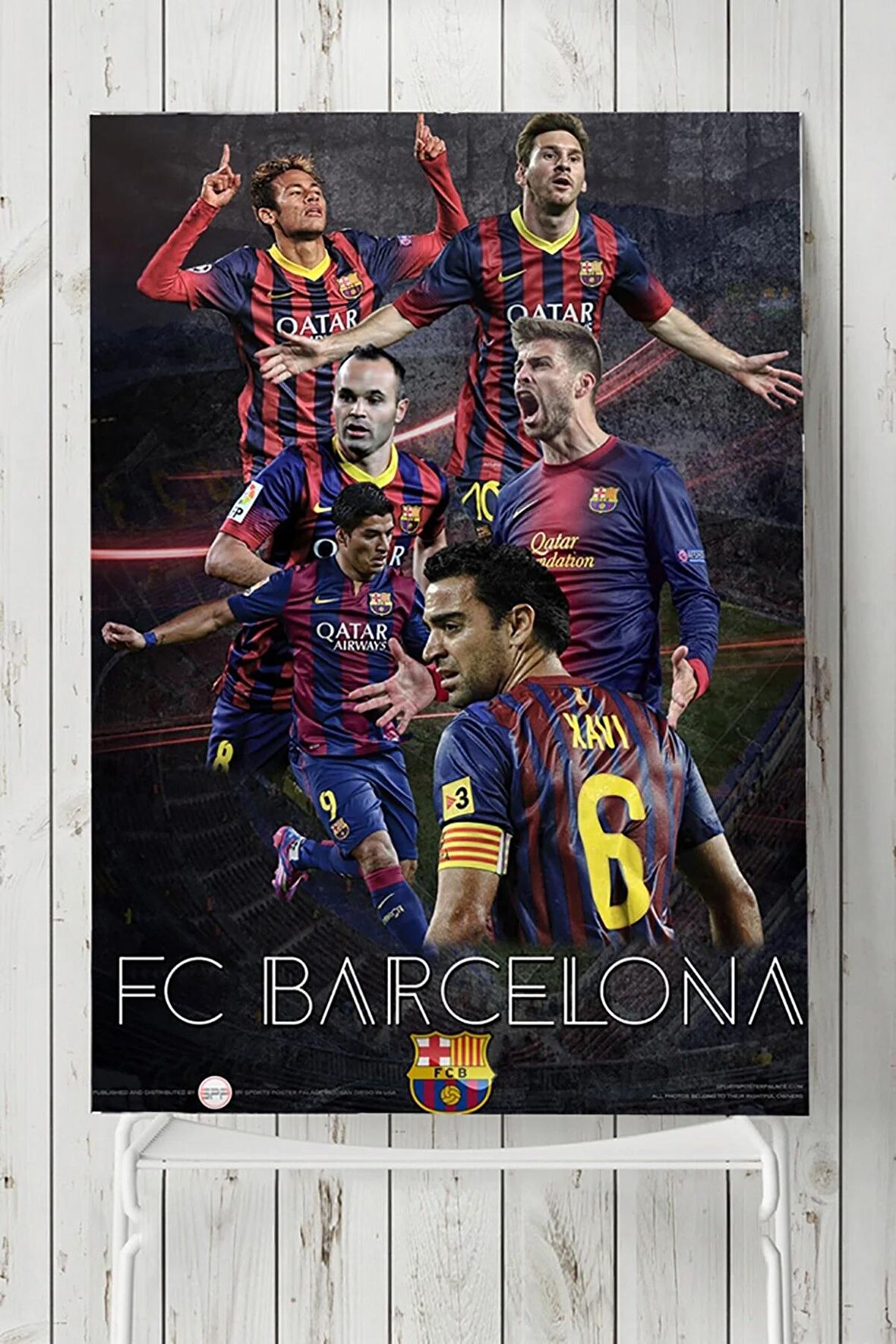 Fc Barcelona Futbol Posteri  