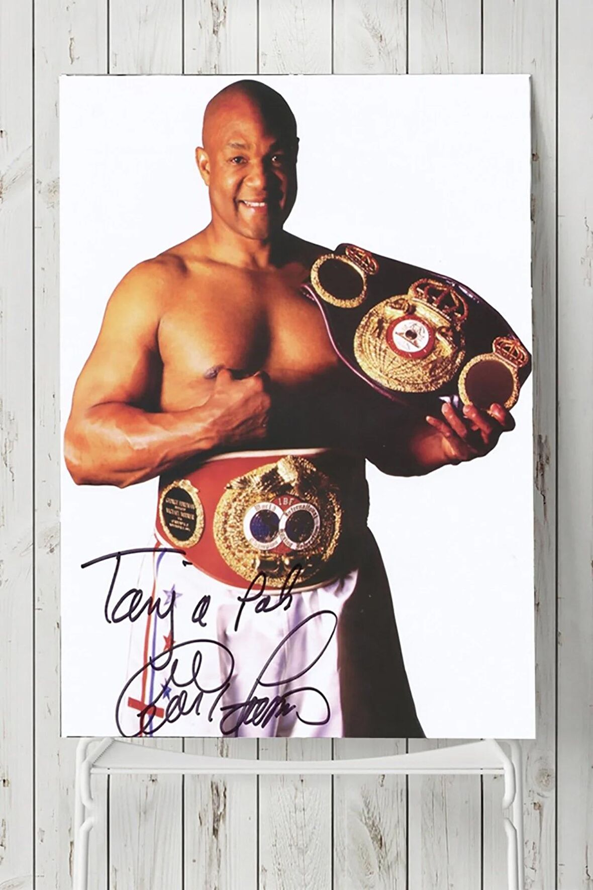 George Foreman Dövüş Posteri 3 