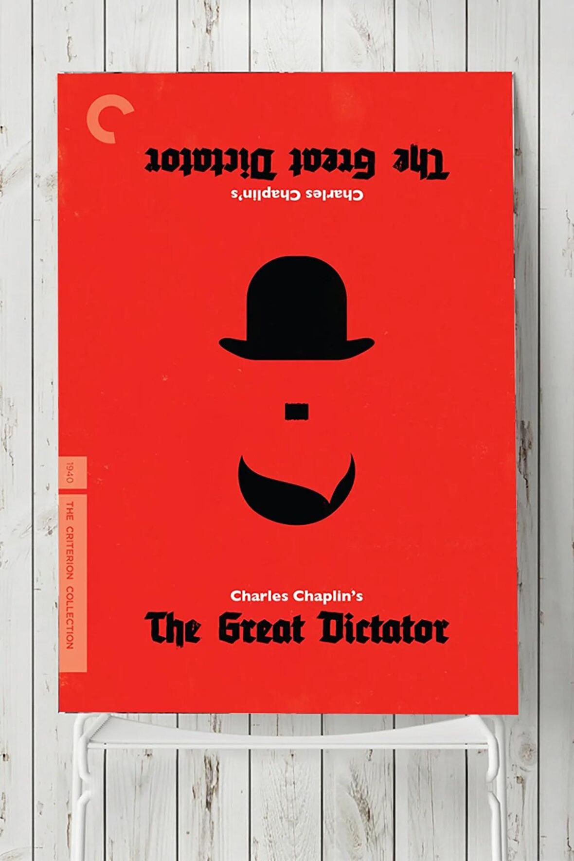 Charlie Chaplin The Great Dictator Film Afişi Poster 2