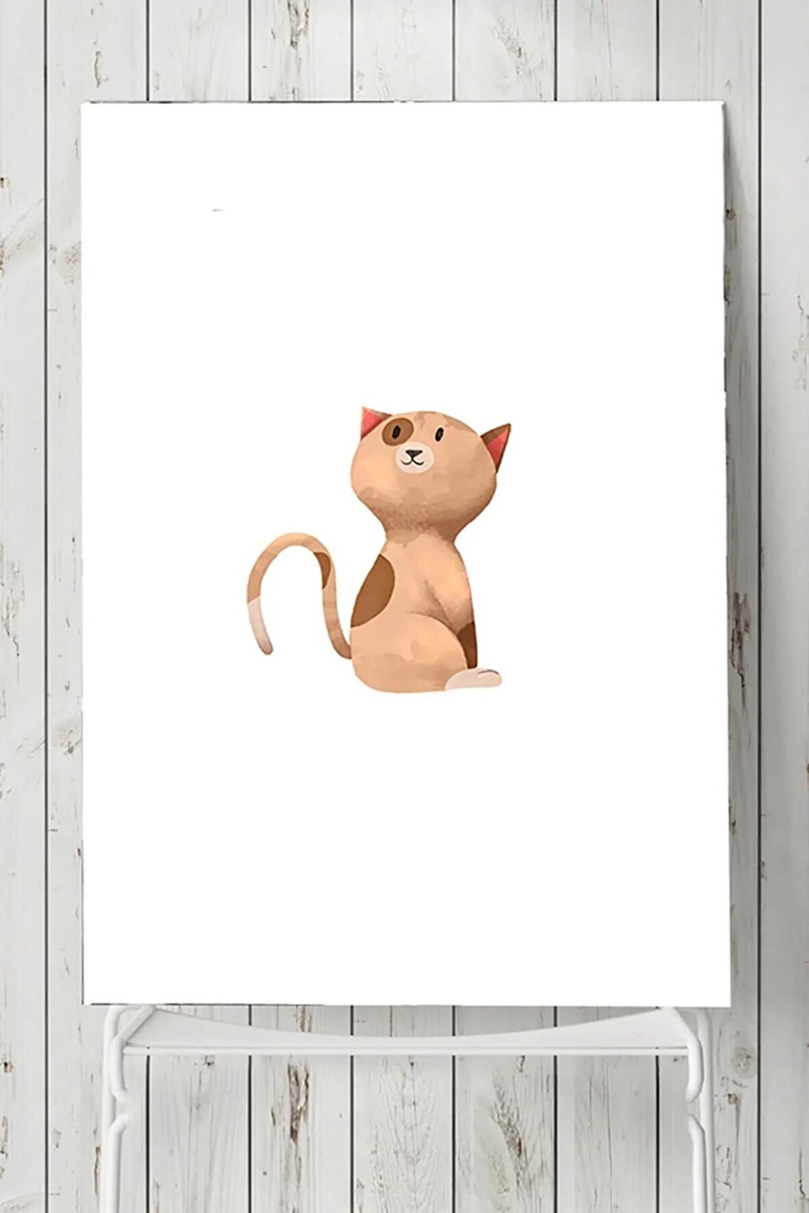 Kedi Çocuk Odası Poster 4 