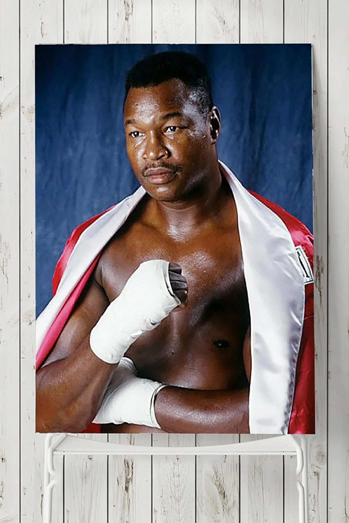 Larry Holmes Dövüş Posteri 