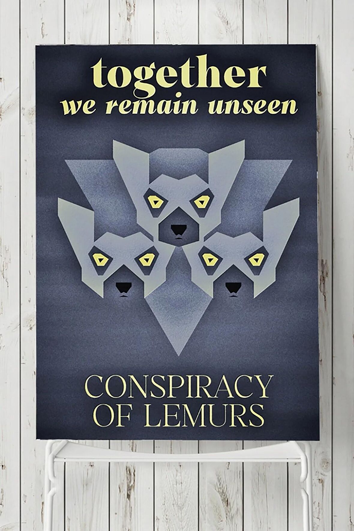 Lemur Hayvan Posteri 