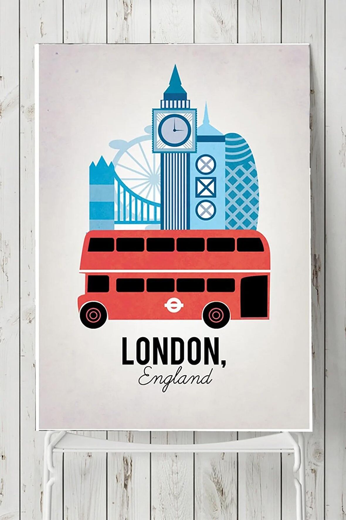 Londra Vintage Manzara Posteri 2 