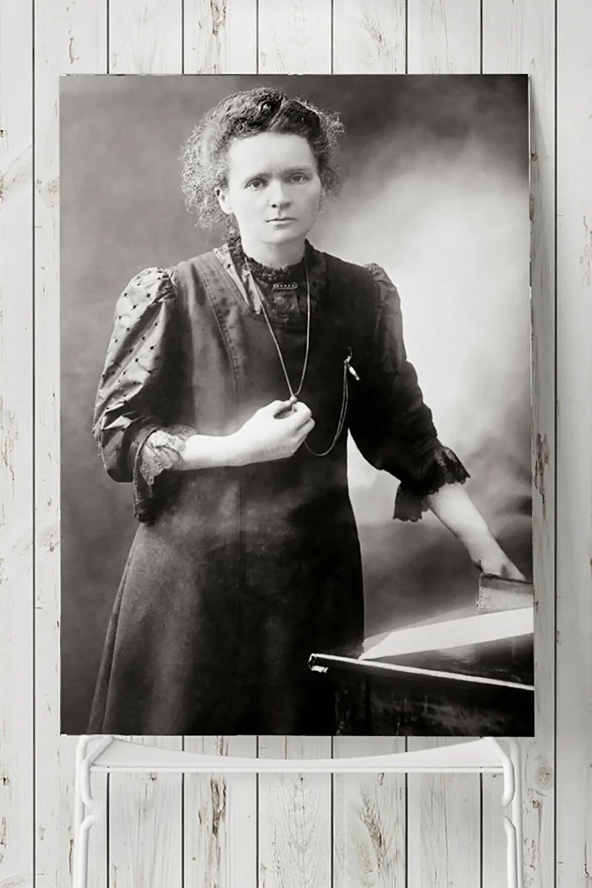 Marie Curie Bilimsel Poster 
