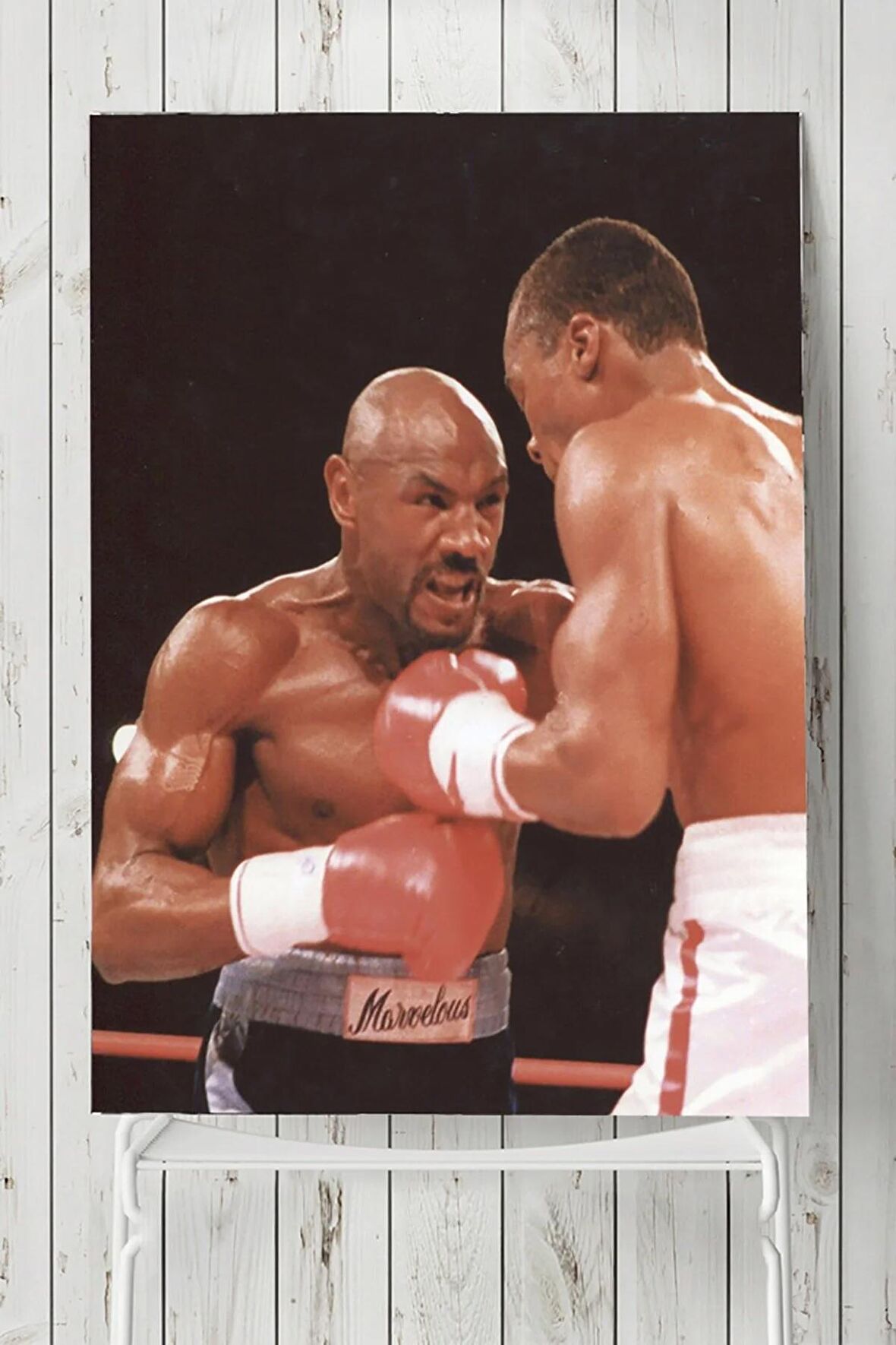 Marvin Hagler Dövüş Posteri 2 