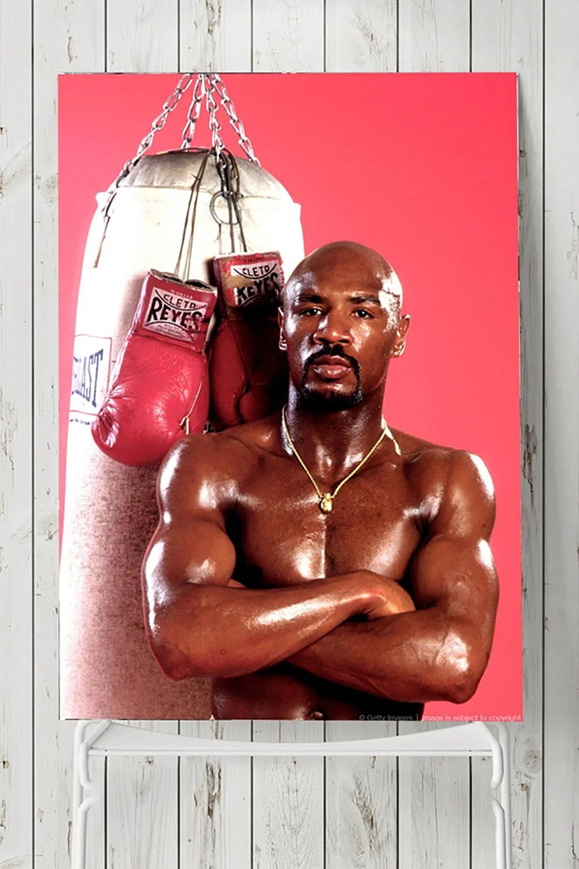 Marvin Hagler Dövüş Posteri 3 