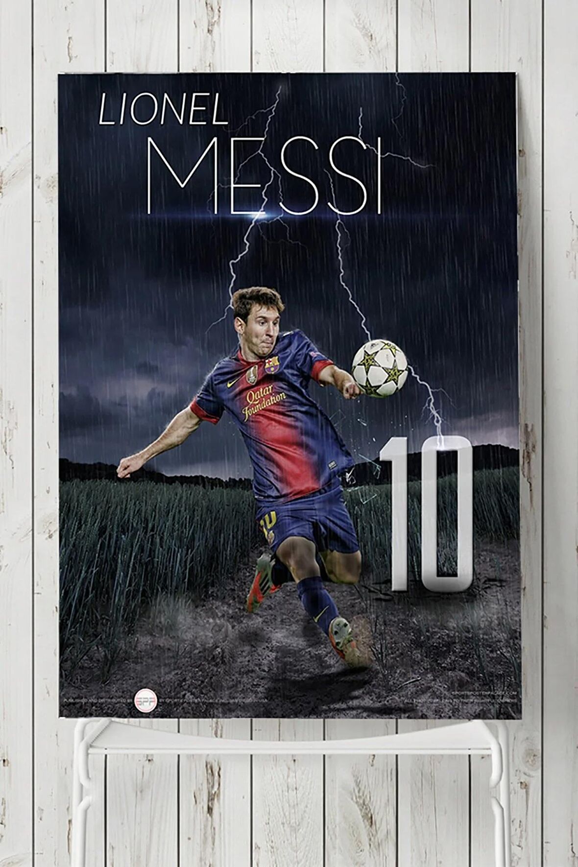 Lionel Messi Futbol Posteri 2 