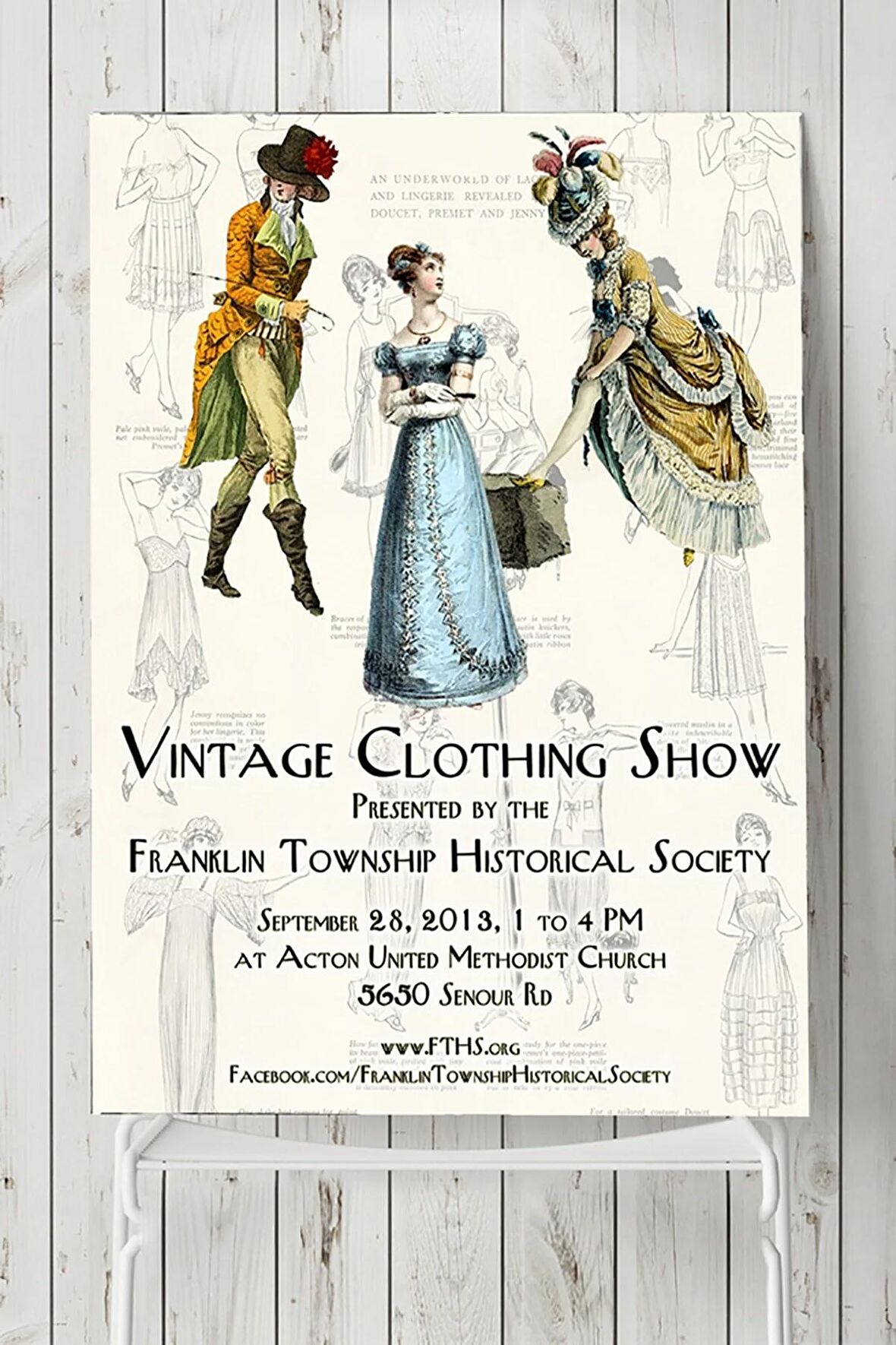 Moda Vintage Poster 
