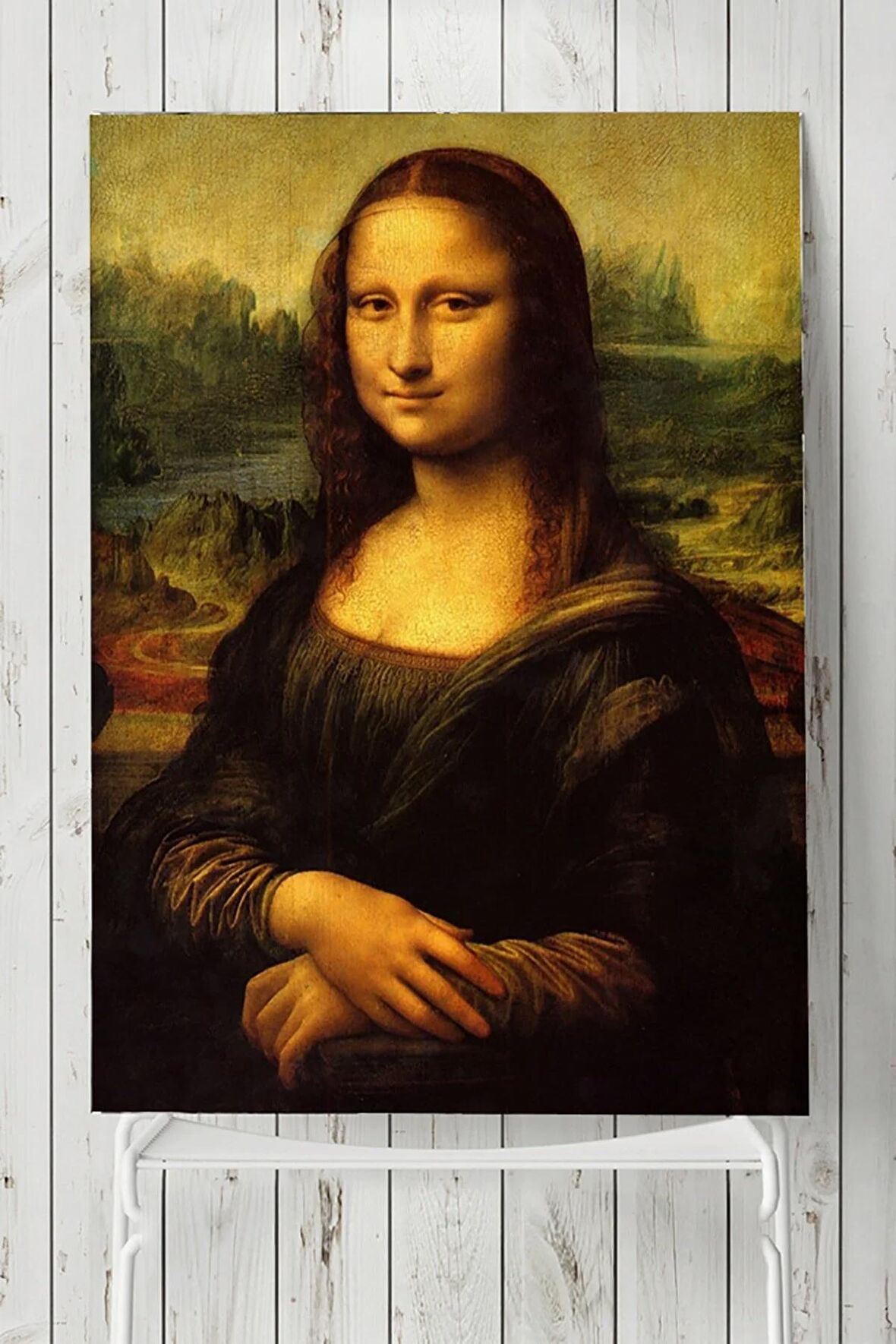 Leonardo Da Vinci - Mona Lisa Sanatsal Poster 