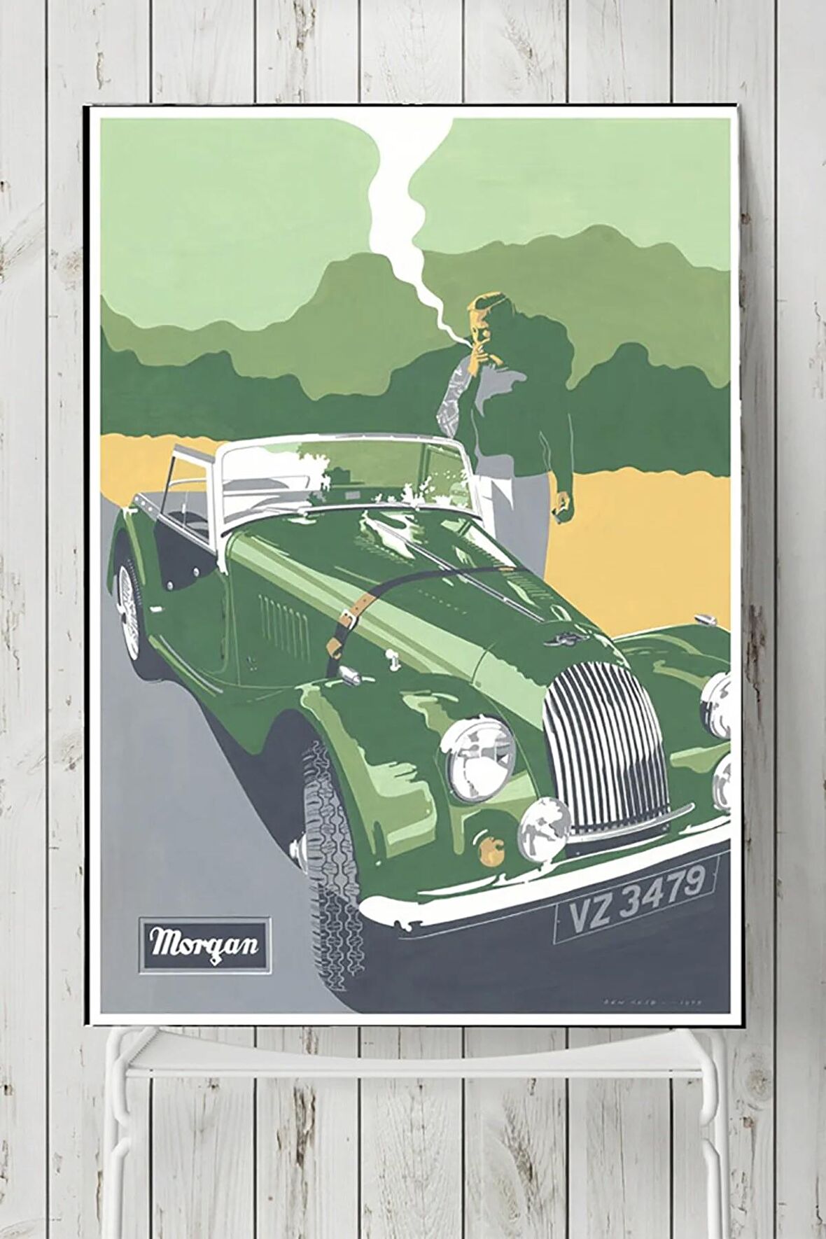Morgan Vintage Araba Posteri 