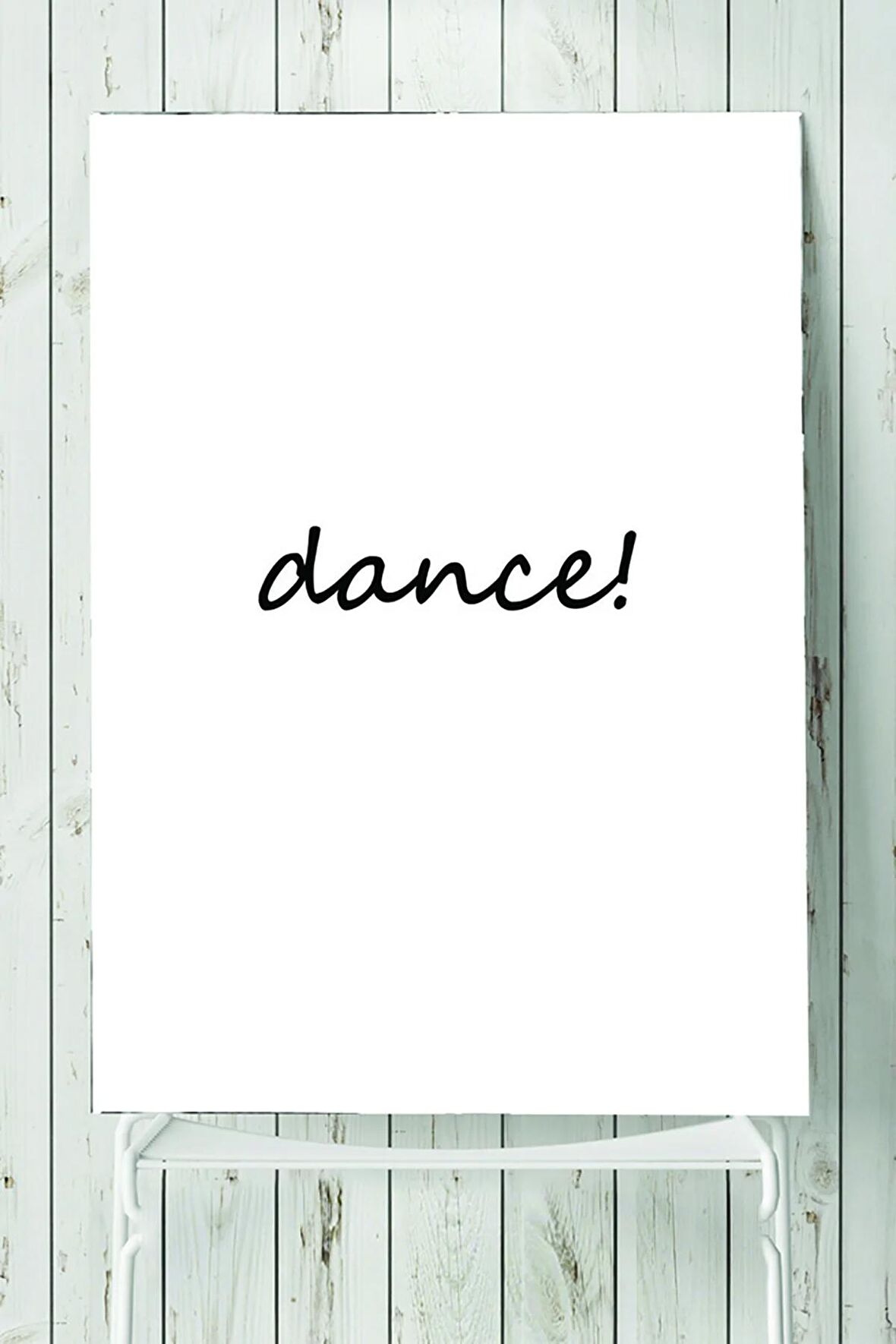 Dance Motivasyon Poster 