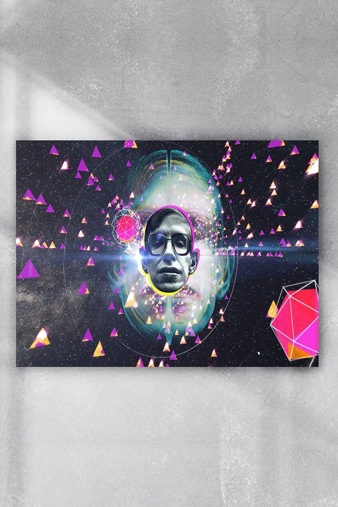 Stephen Hawking Motivasyon Poster 2