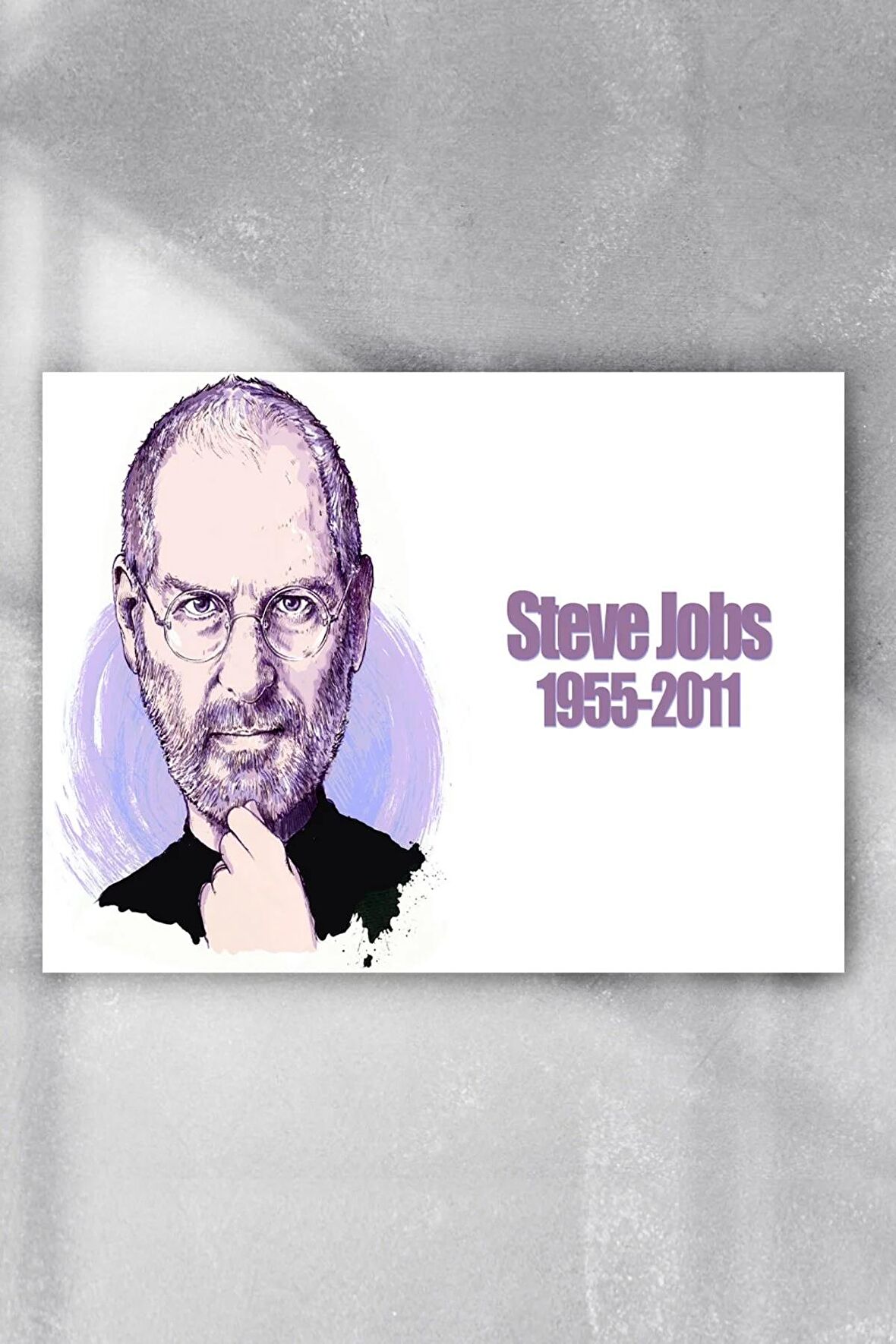 Steve Jobs Girişimcilik Poster 