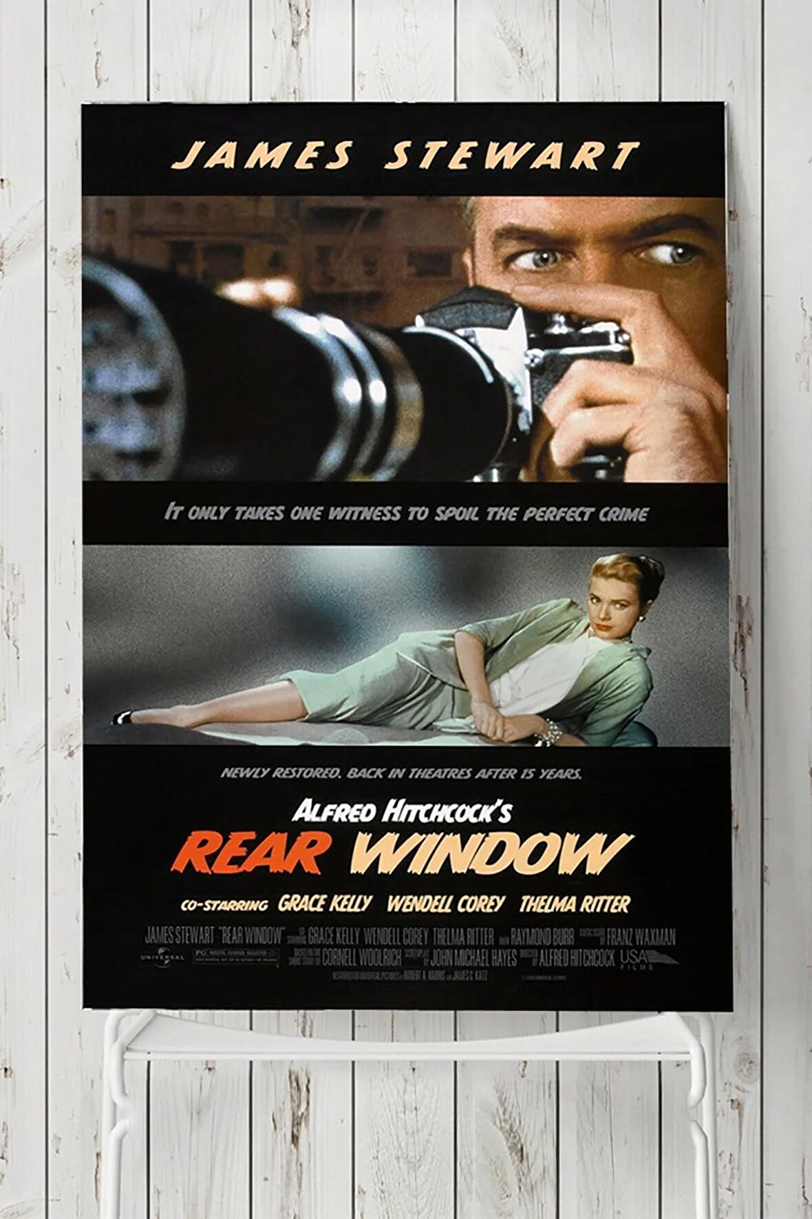 Rear Window-arka Pencere Film Afişi Poster 2 