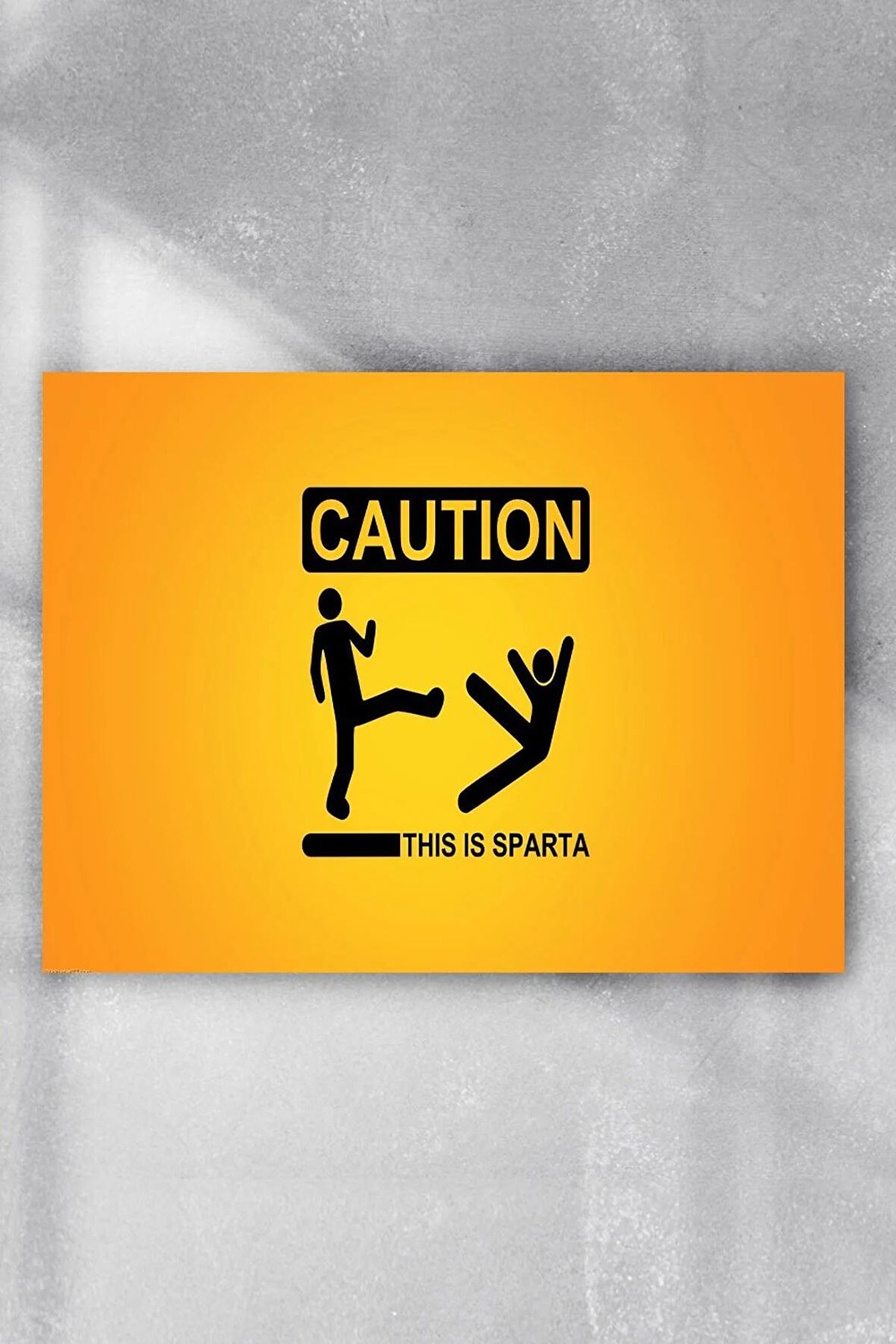 This Is Sparta Eğlenceli Mizahi Poster 