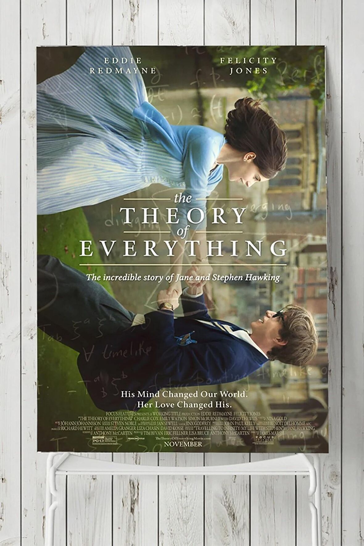 Theory Of Everything Bilimsel Poster 