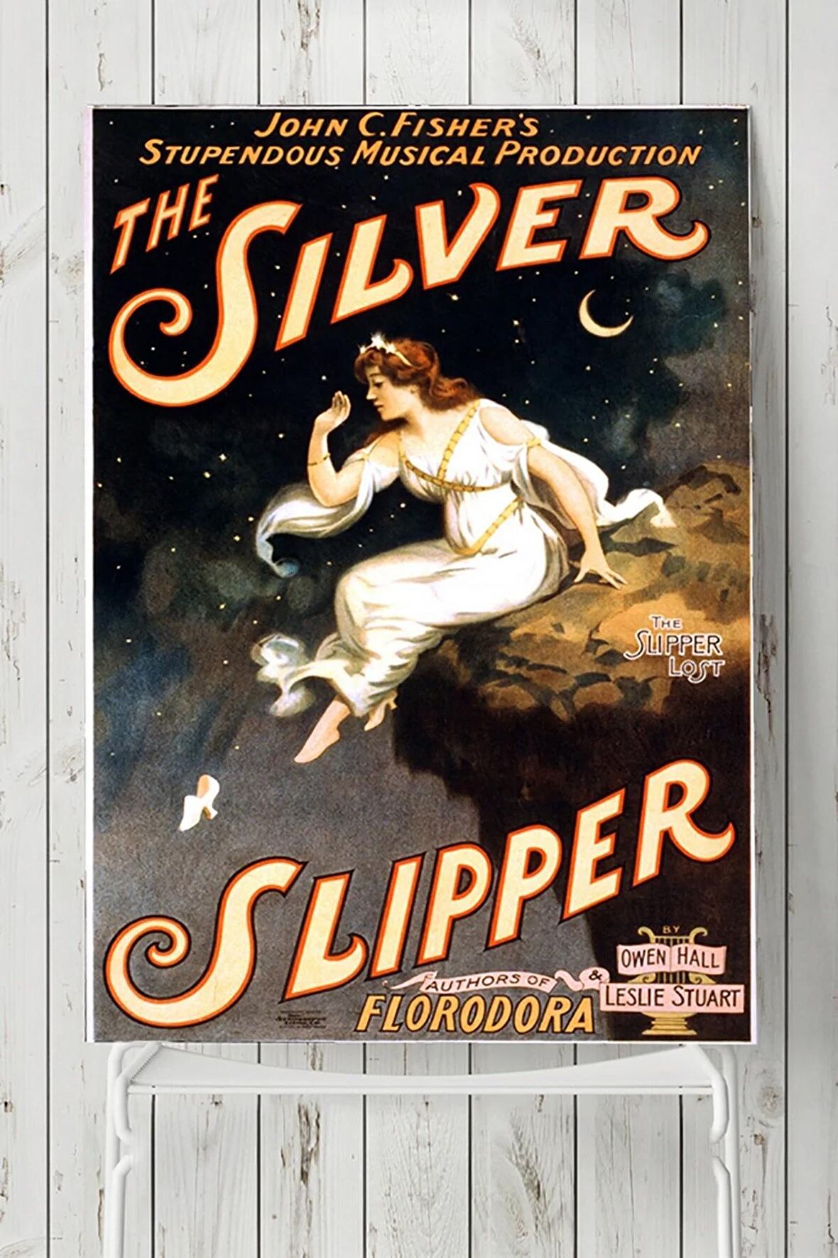 The Silver Silipper Art Sanatsal Poster 