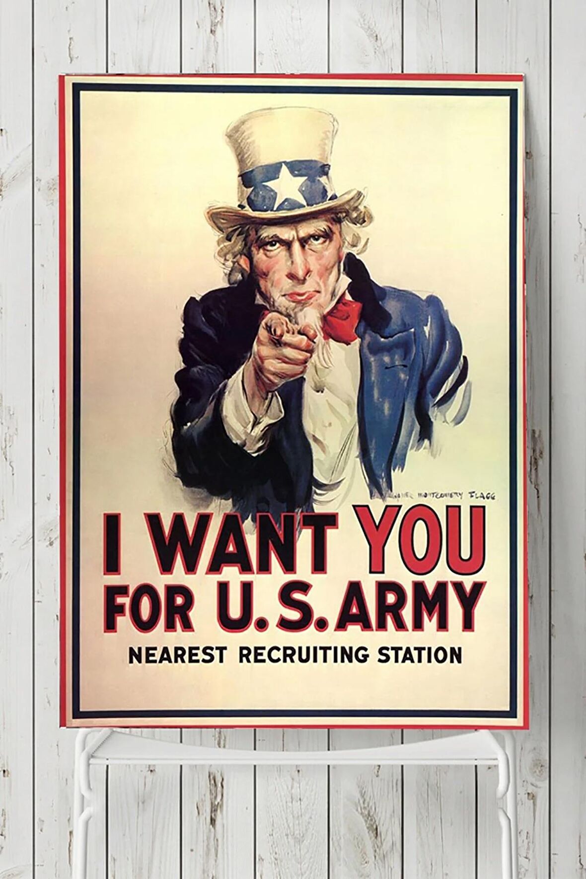 Uncle Sam Eğlenceli Mizahi Poster 