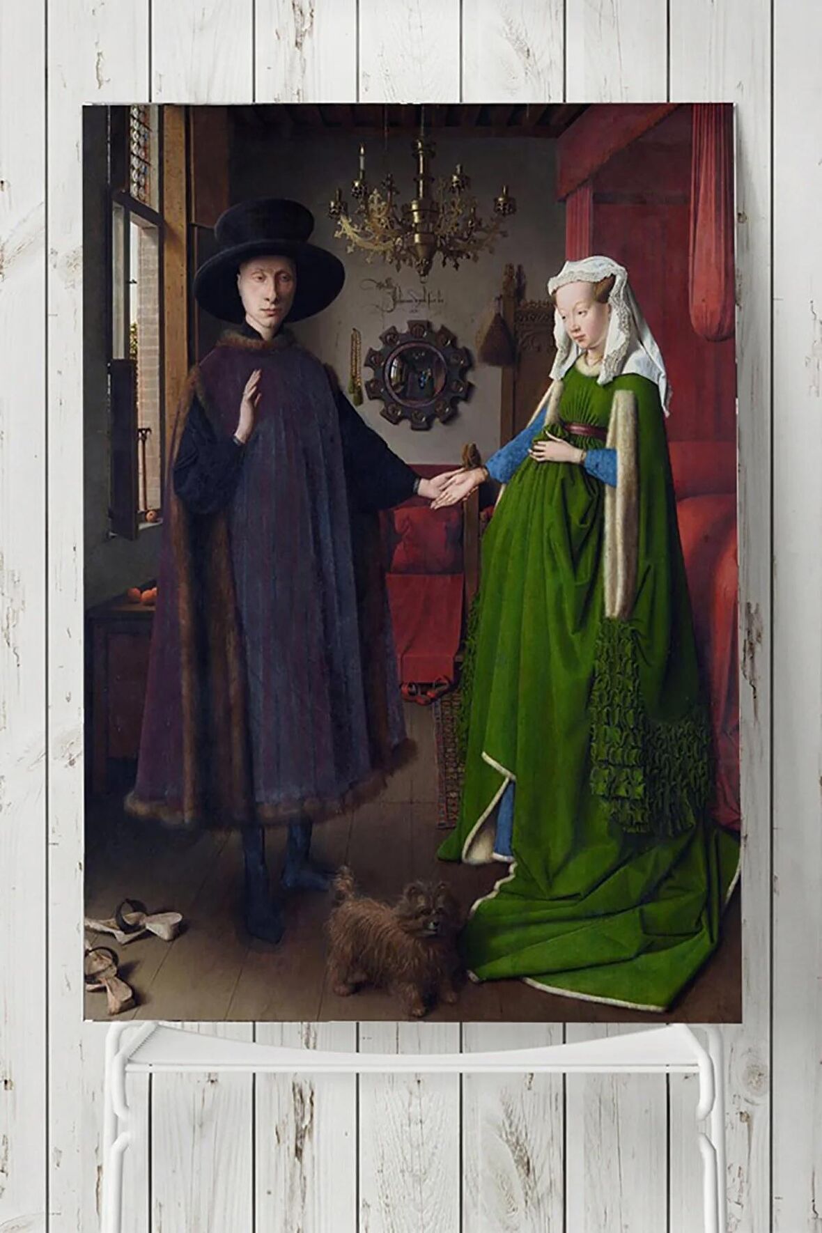 Van Eyck - Arnolfini'nin Evlenmesi Sanatsal Poster 