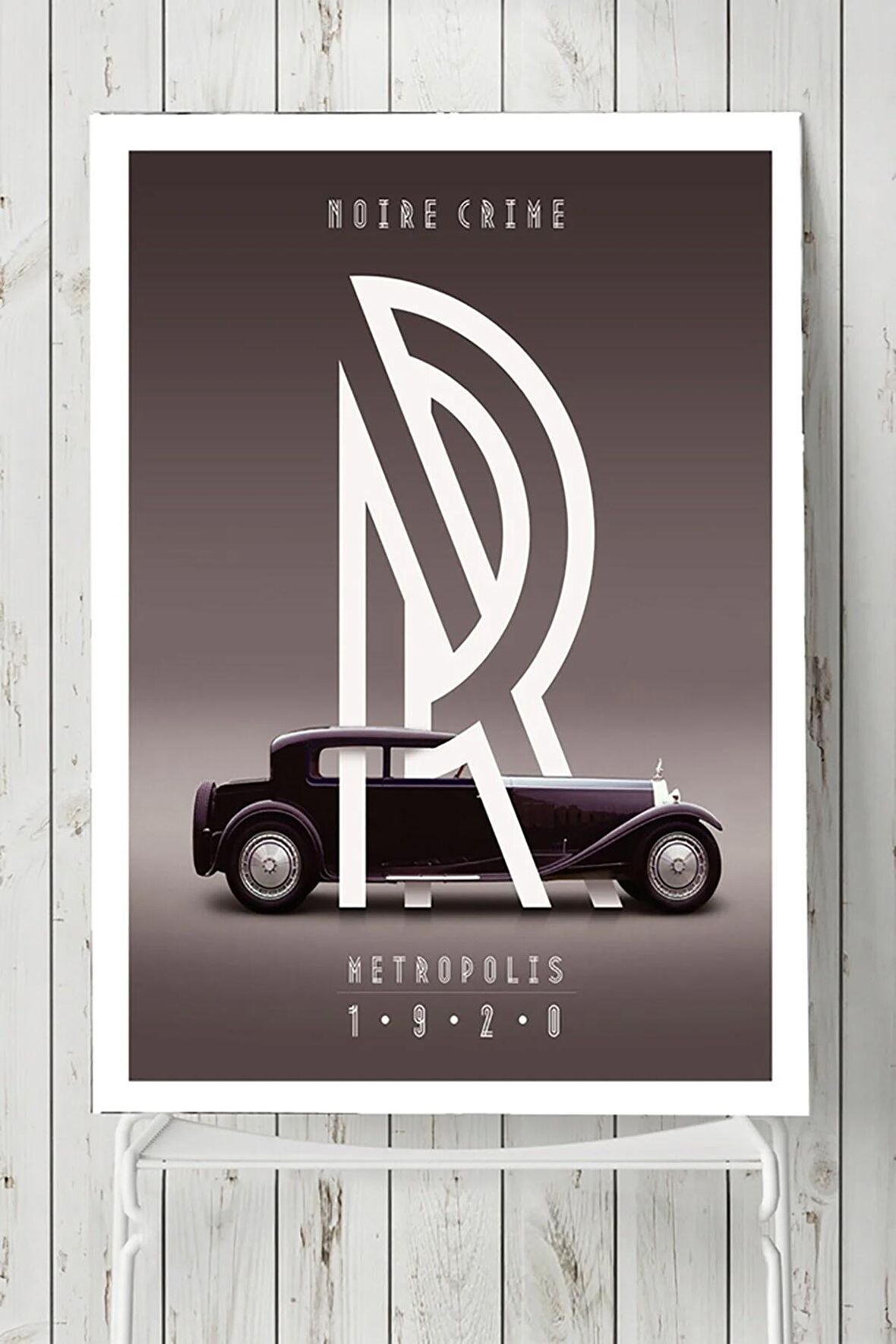 Vintage Araba Posteri 3 