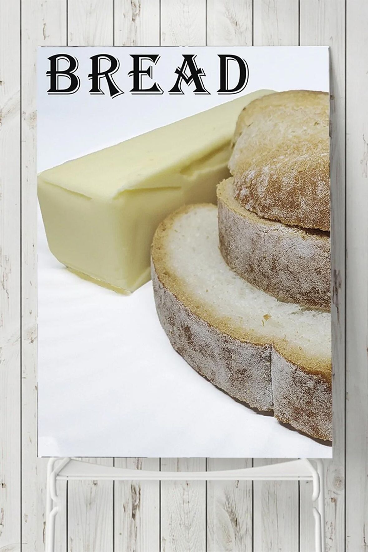 Ekmek Vintage Mutfak Poster 