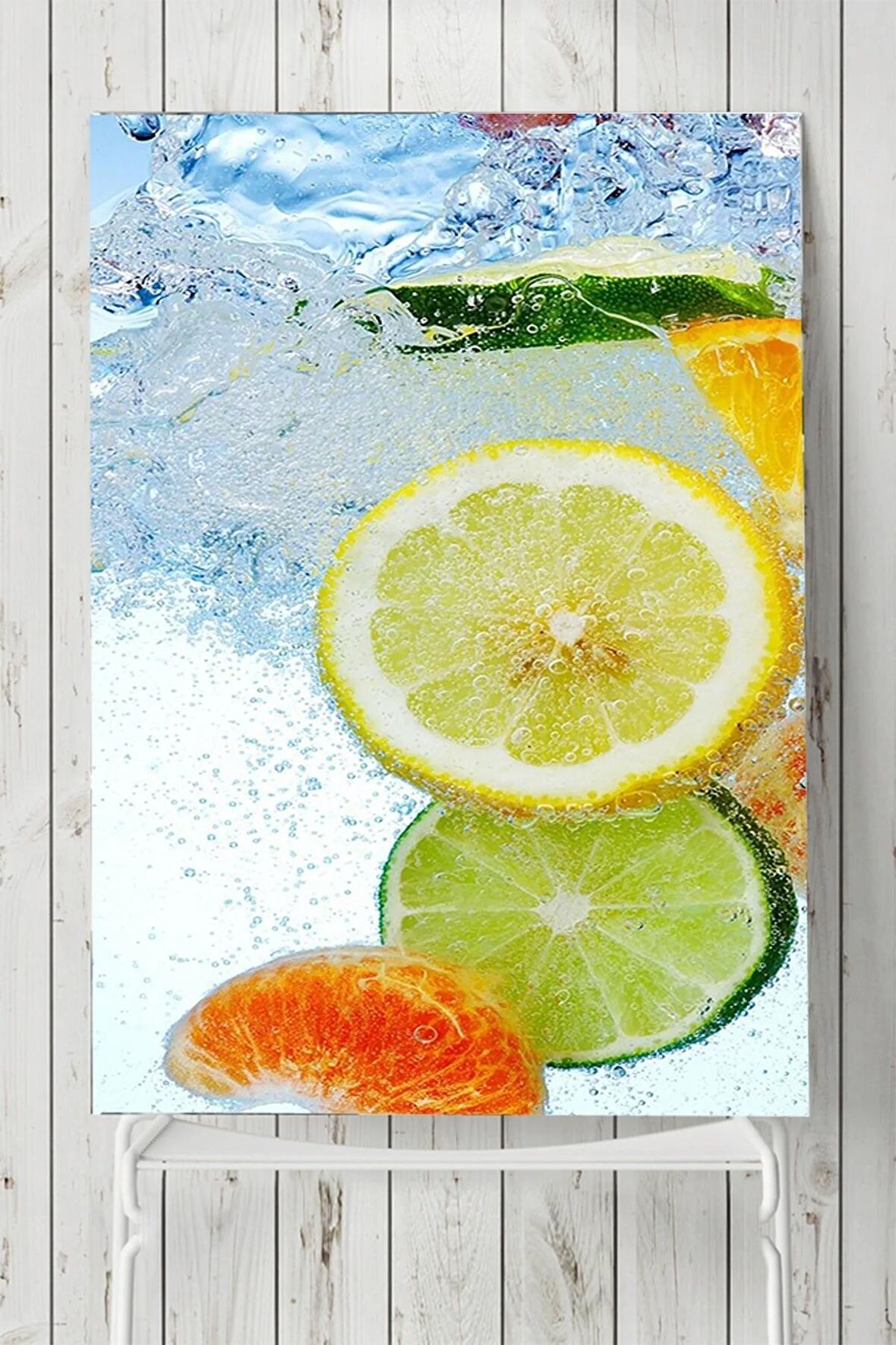Limon Portakal Mutfak Poster 