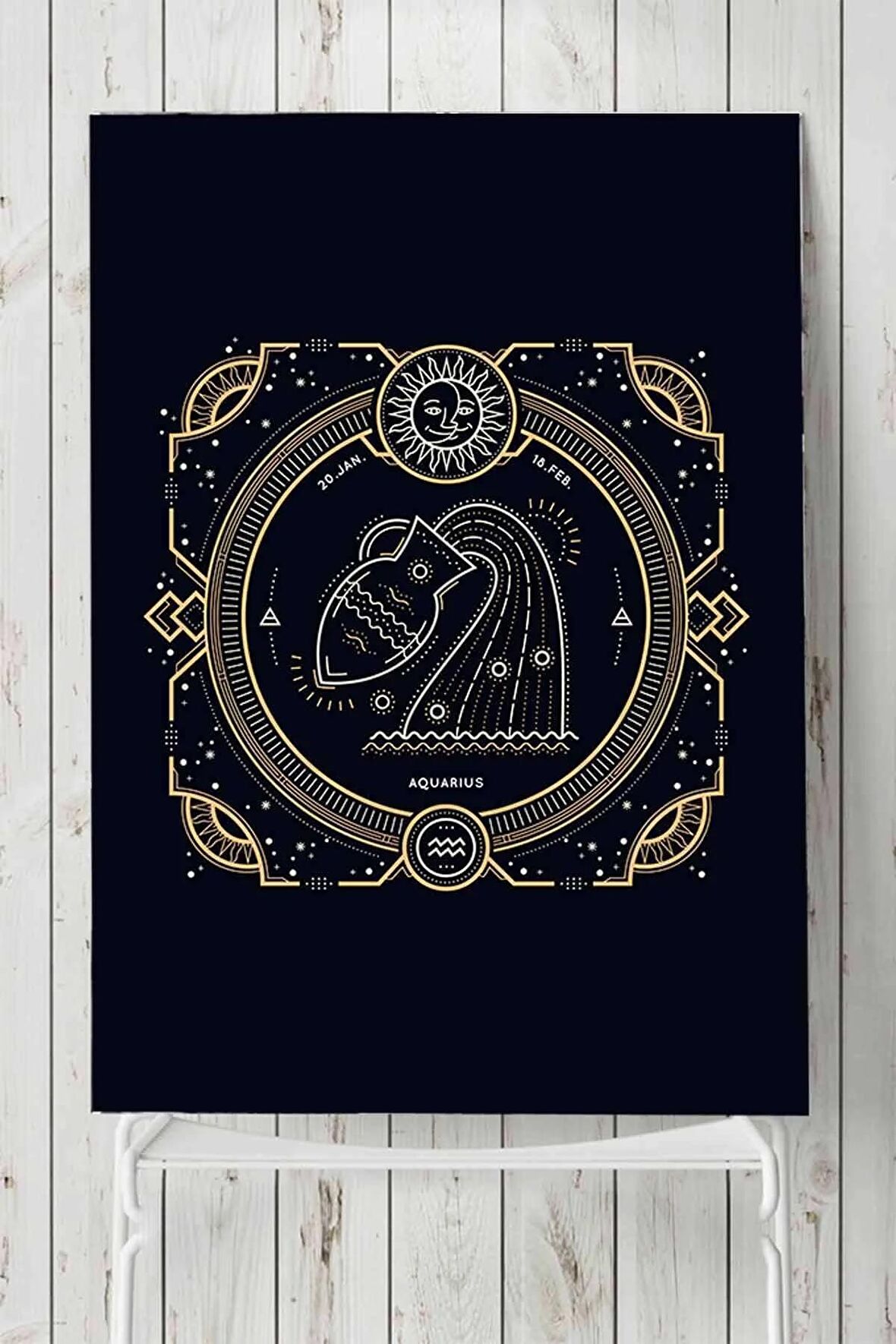 Kova Burcu Tasarım Poster 2