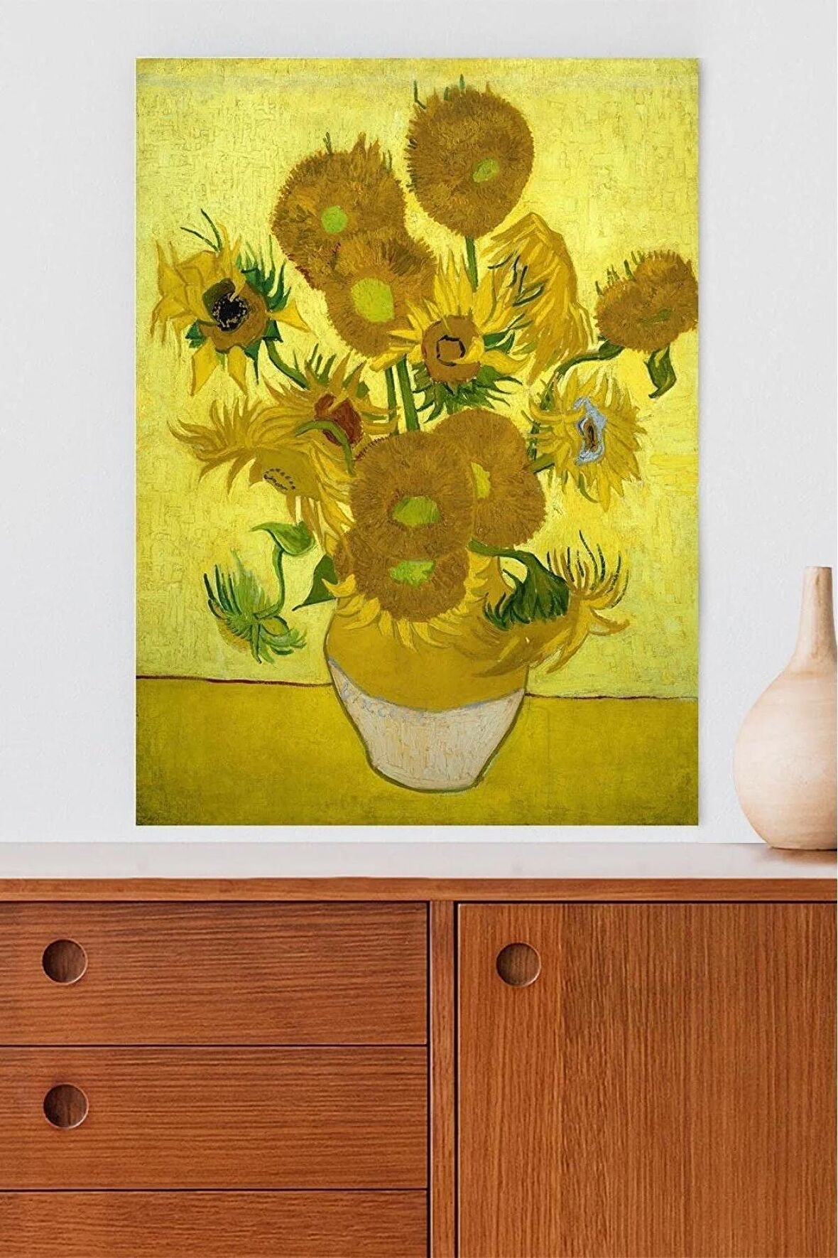 Ayçiçekleri - Sunflowers - Van Gogh Sanatsal Poster