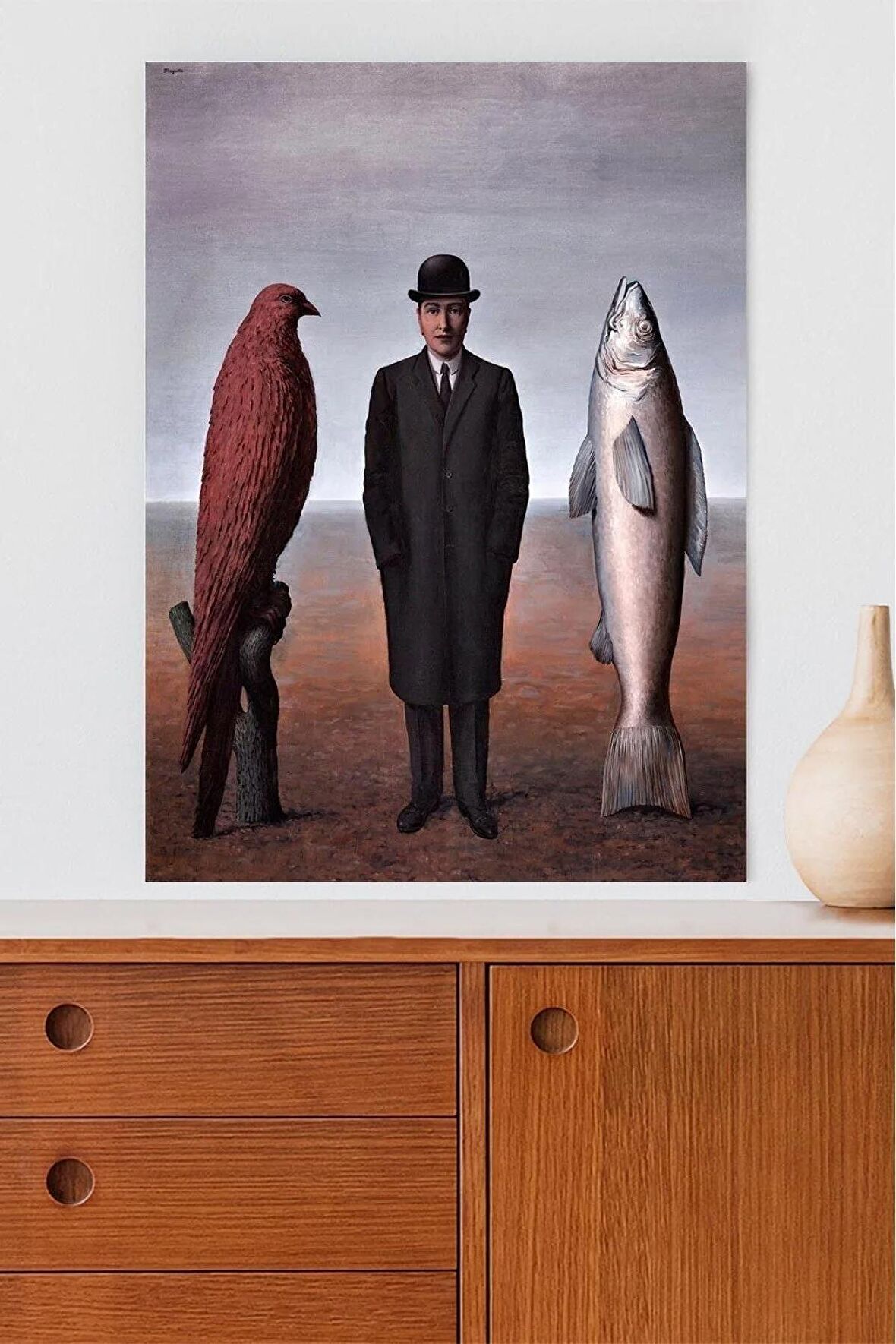 The Presence Of Mind - Rene Magritte Sanatsal Poster
