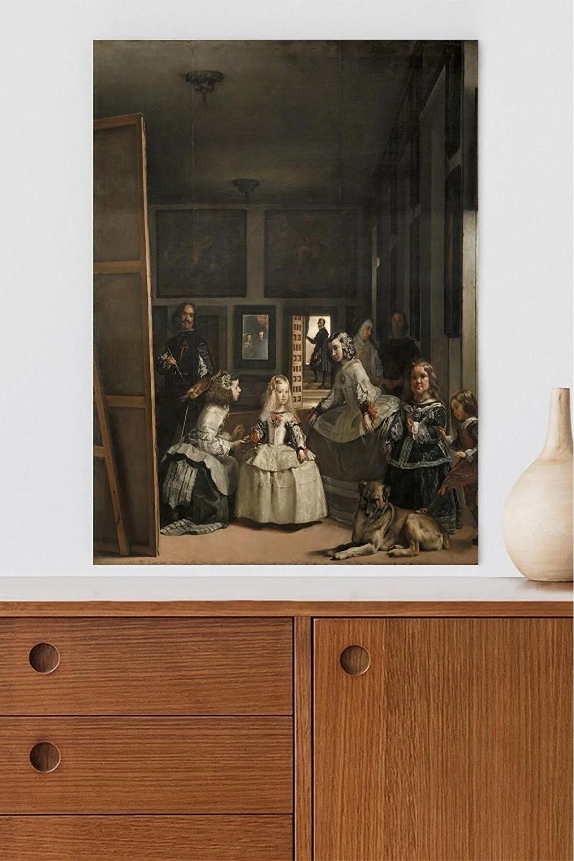 Las Meninas - Nedimeler - Diego Velazquez Sanatsal Poster