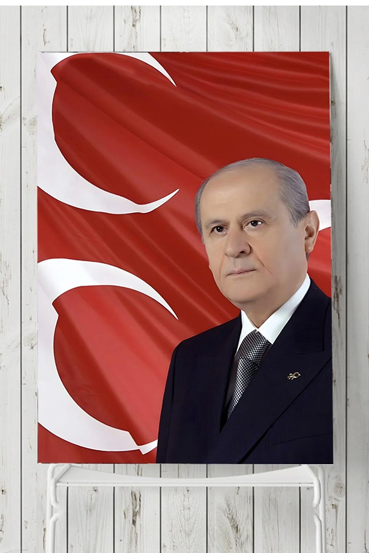 Devlet Bahçeli Posteri, Mhp Posteri, Ülkücü Posteri, Milliyetçi Hareket Partisi Afiş