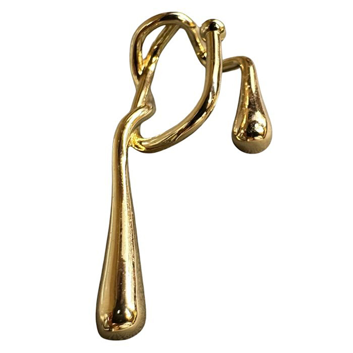 Uretti - İREM 3914 3533 Sarmal Model Çelik Kıkırdak Küpe