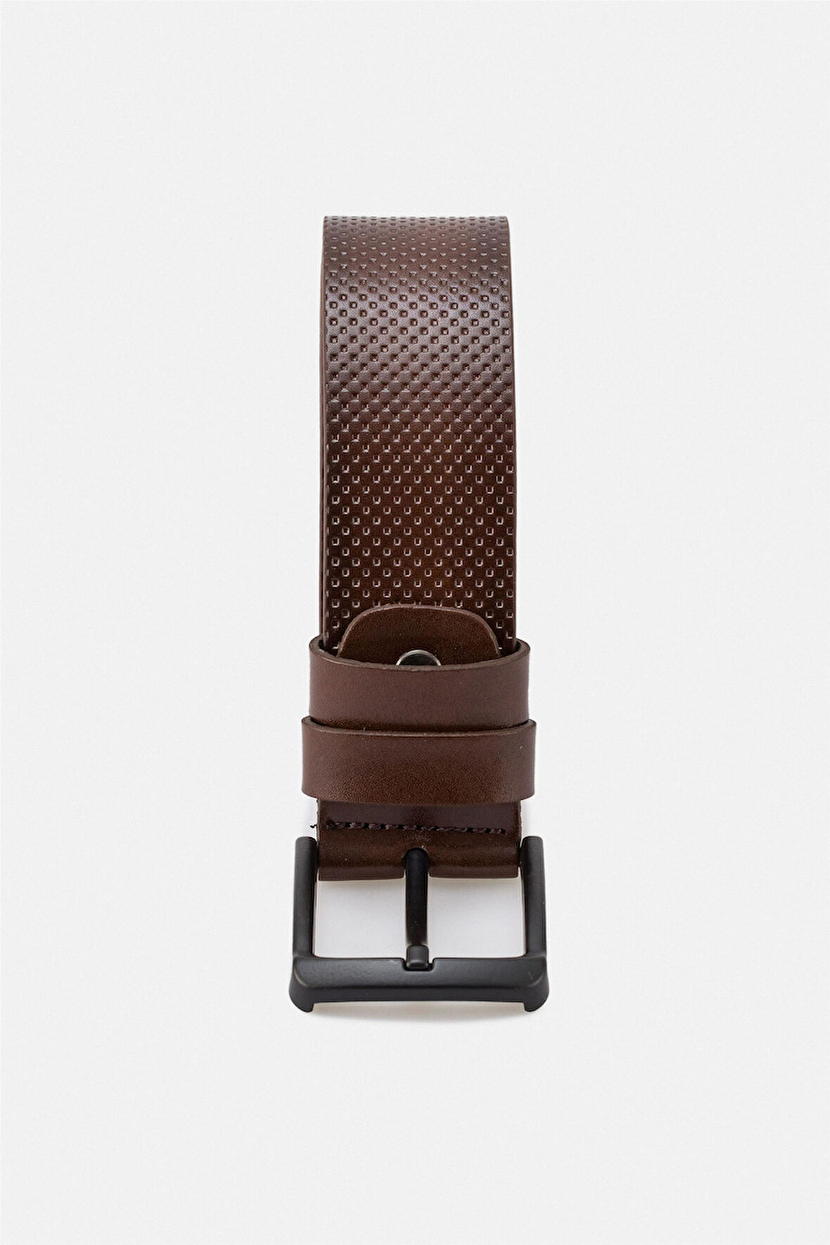 Koyu Kahve Spor Kemer