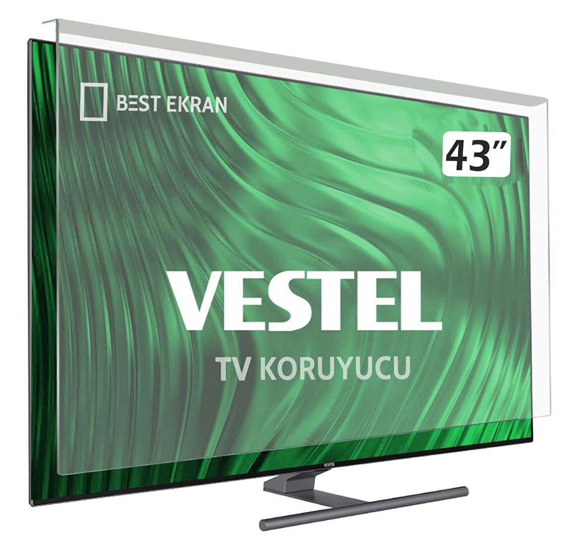 Vestel 43F9510 Tv Ekran Koruyucu - Vestel 43" inç 108 ekran koruyucu