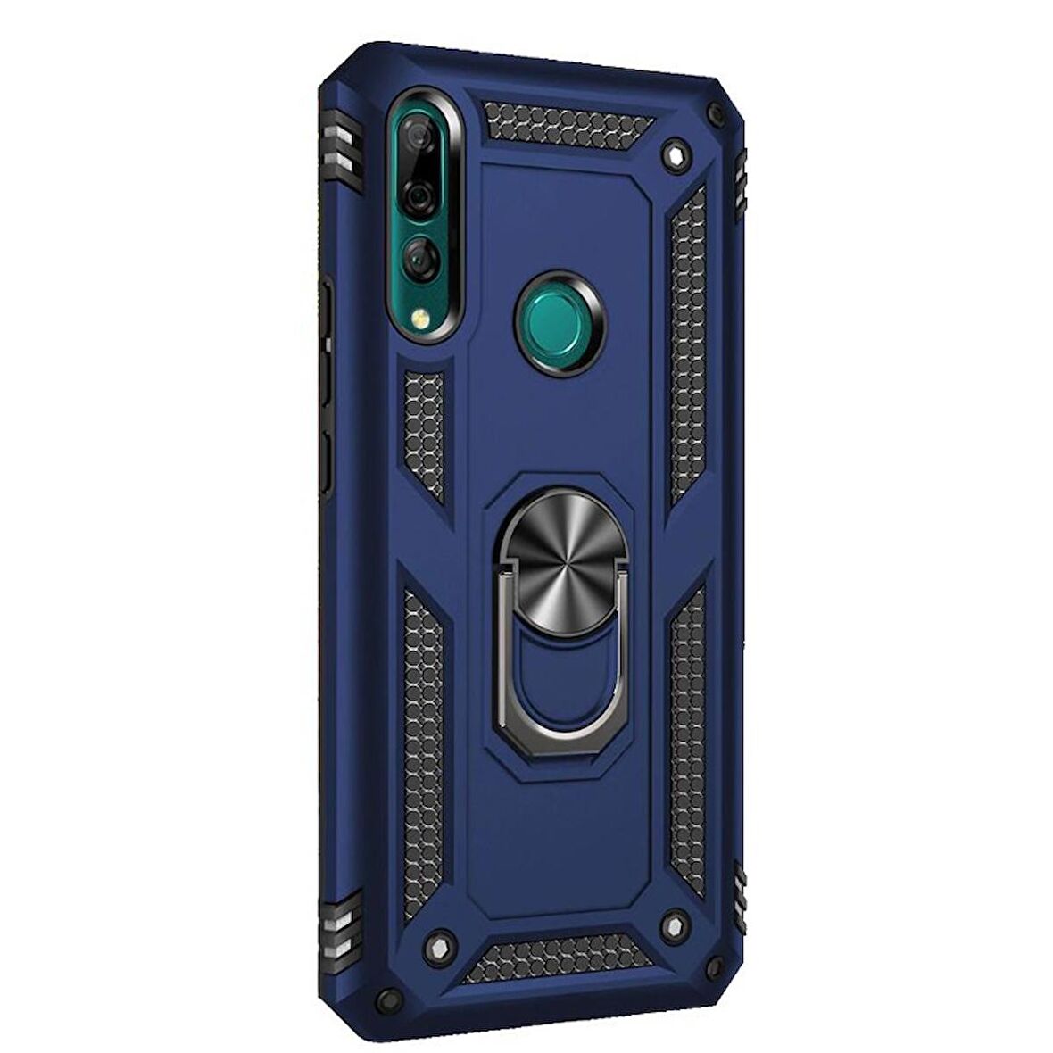 Gpack Huawei P Smart Z Kılıf Vega Standlı Yüzüklü Mıknatıslı