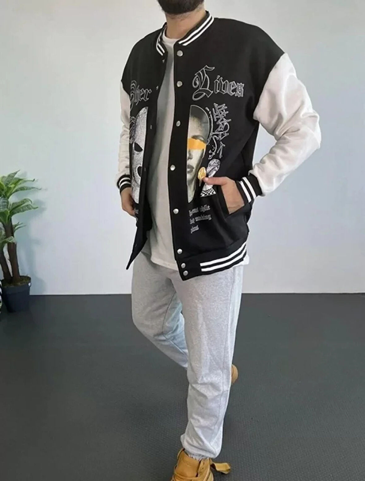 MDB Erkek Oversize Kolej Ceket  iyah