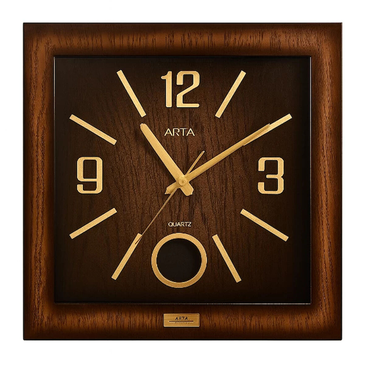 MDB Ahşap Tasarımlı Duvar Saati