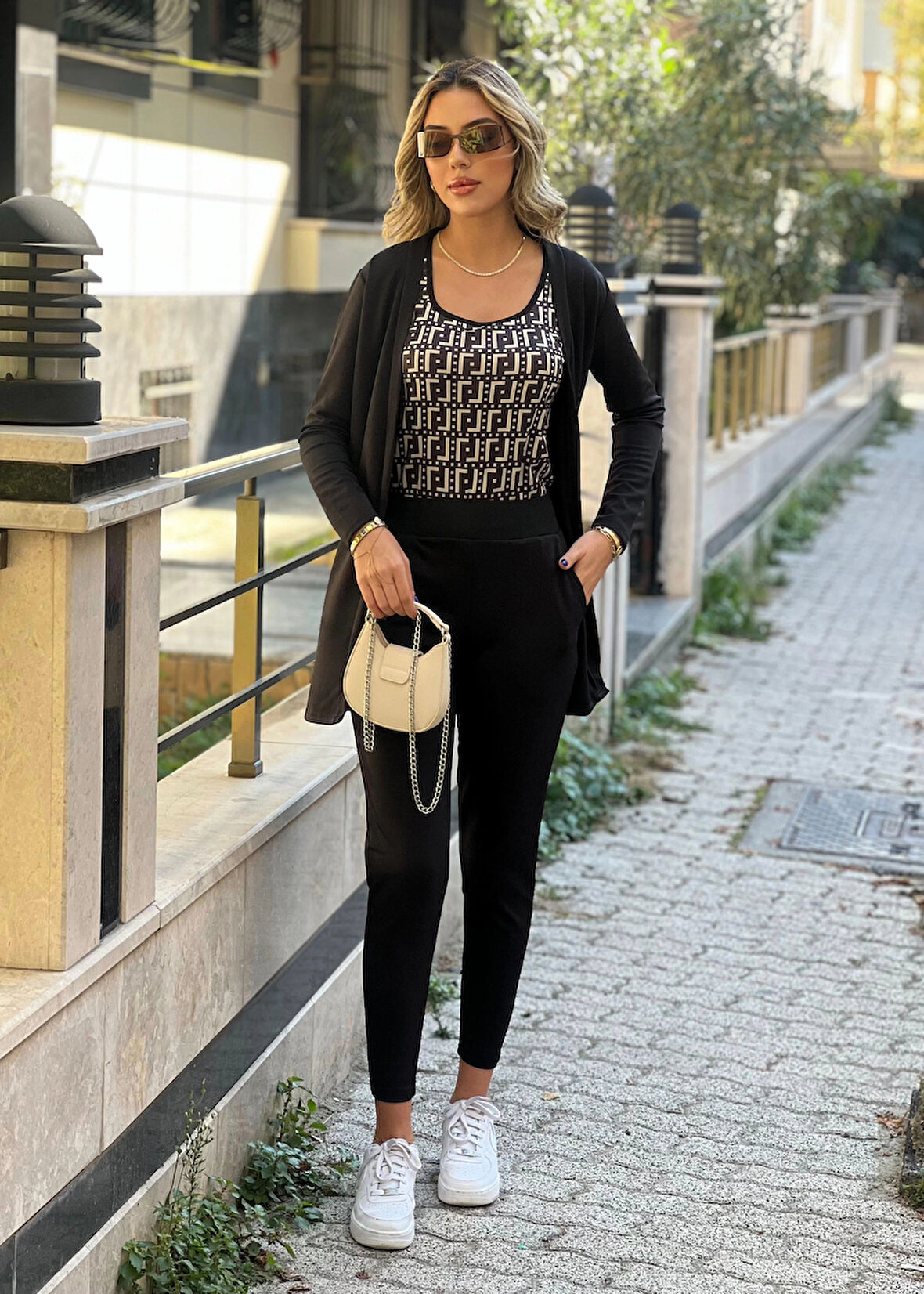 MDB Kadın Uzun Kollukrep üçlü Takım