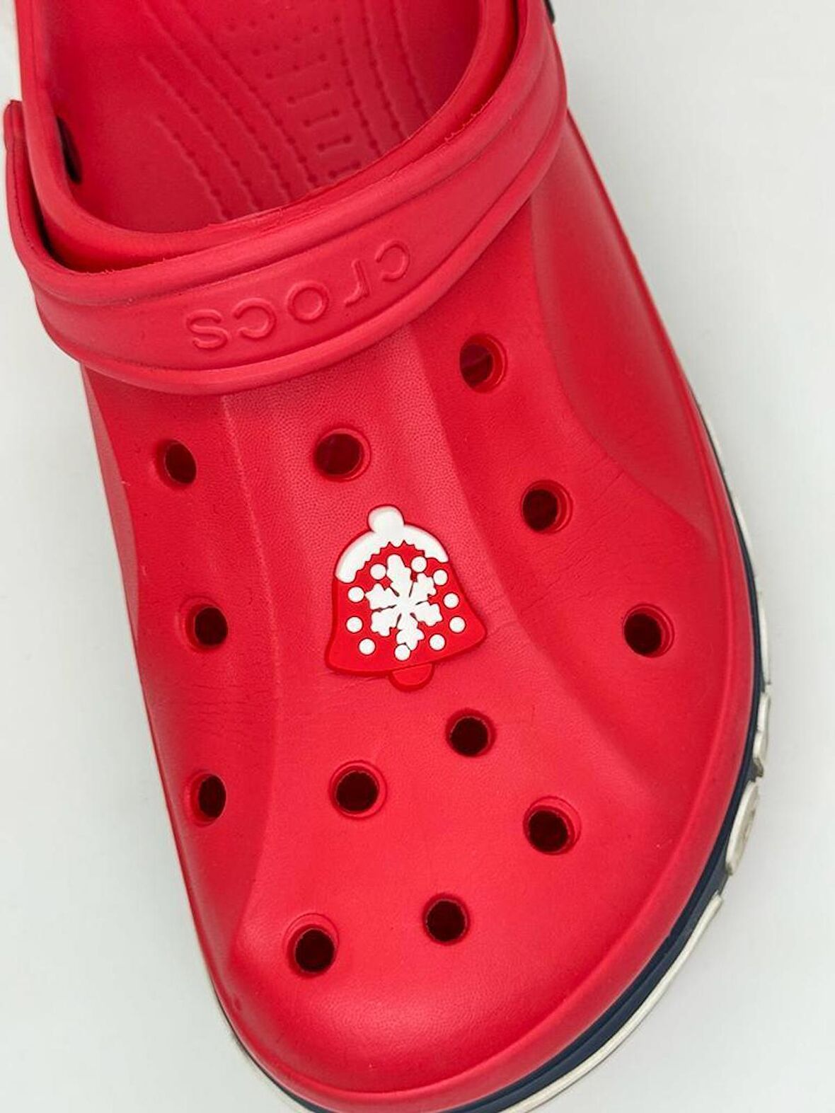 Yılbaşı Çam Ağacı Süsü Zil Temalı Jibbitz Crocs Terlik Süsü