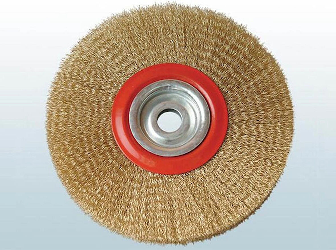 BHDD SAÇAKLI DAİRESEL TEL FIRÇA 175 MM KOD :BHD00822